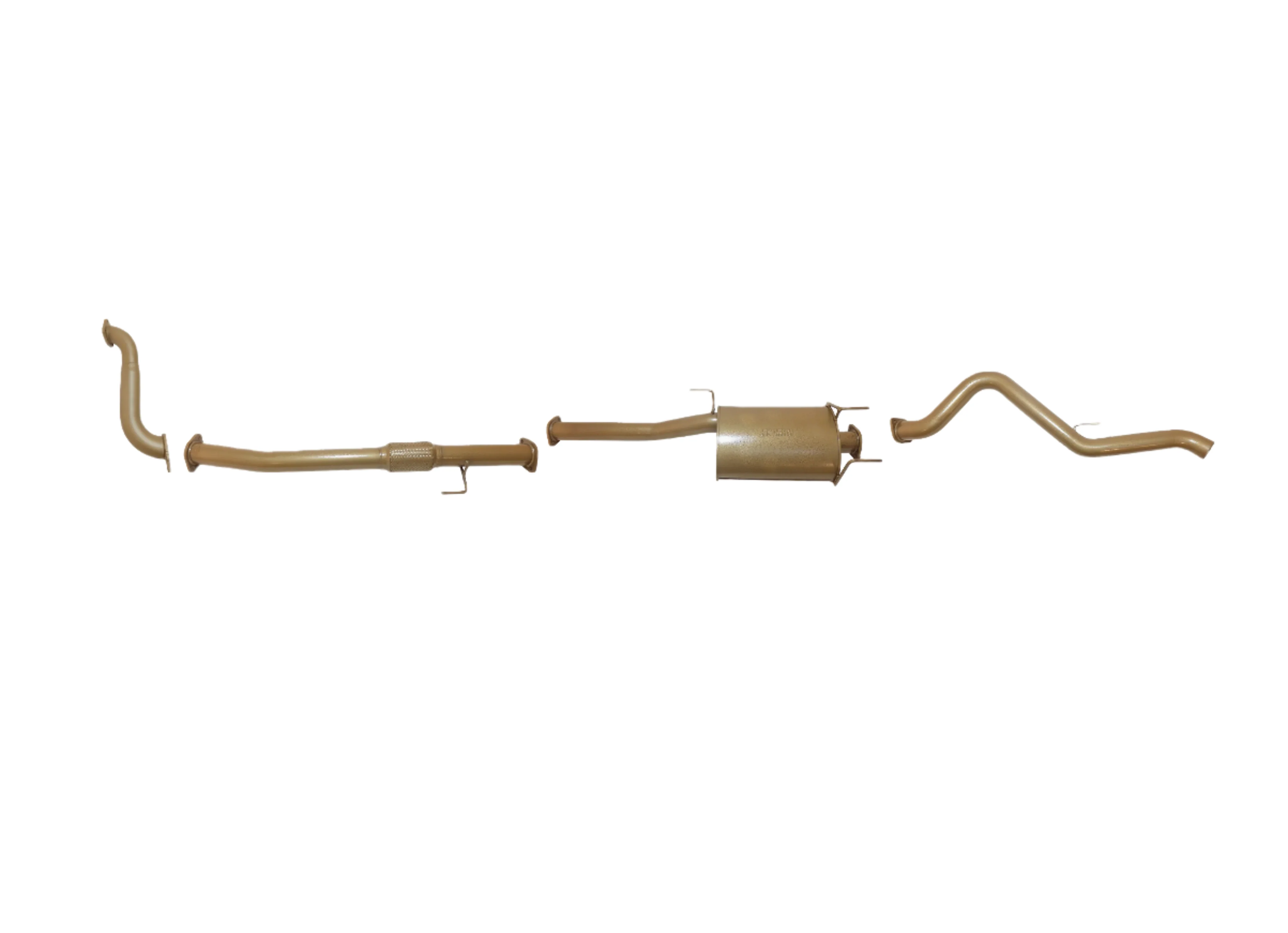 Isuzu D-MAX (2012-2017) RT King Brown Performance Exhaust System - Image 2