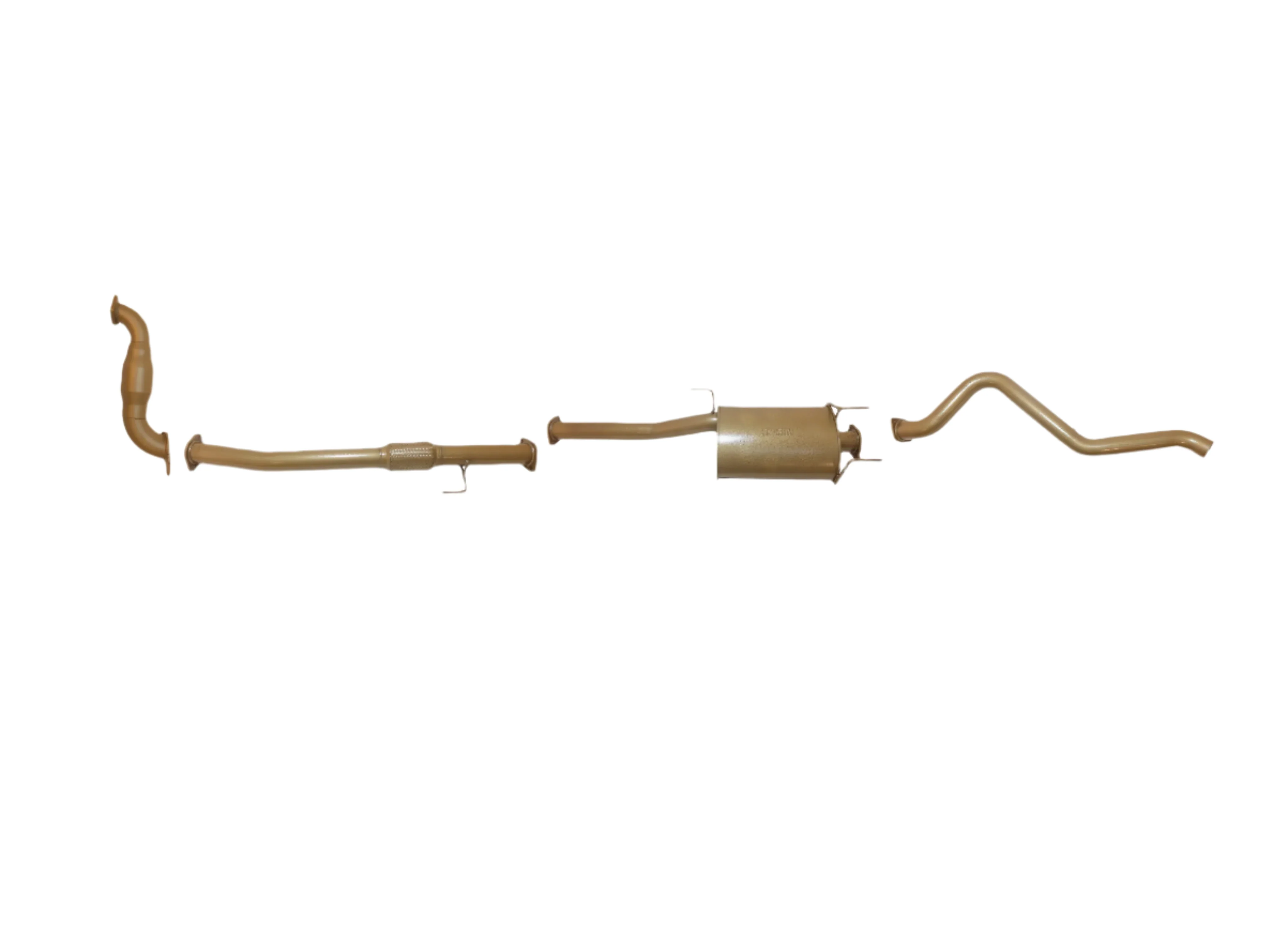 Isuzu D-MAX (2012-2017) RT King Brown Performance Exhaust System - Image 4