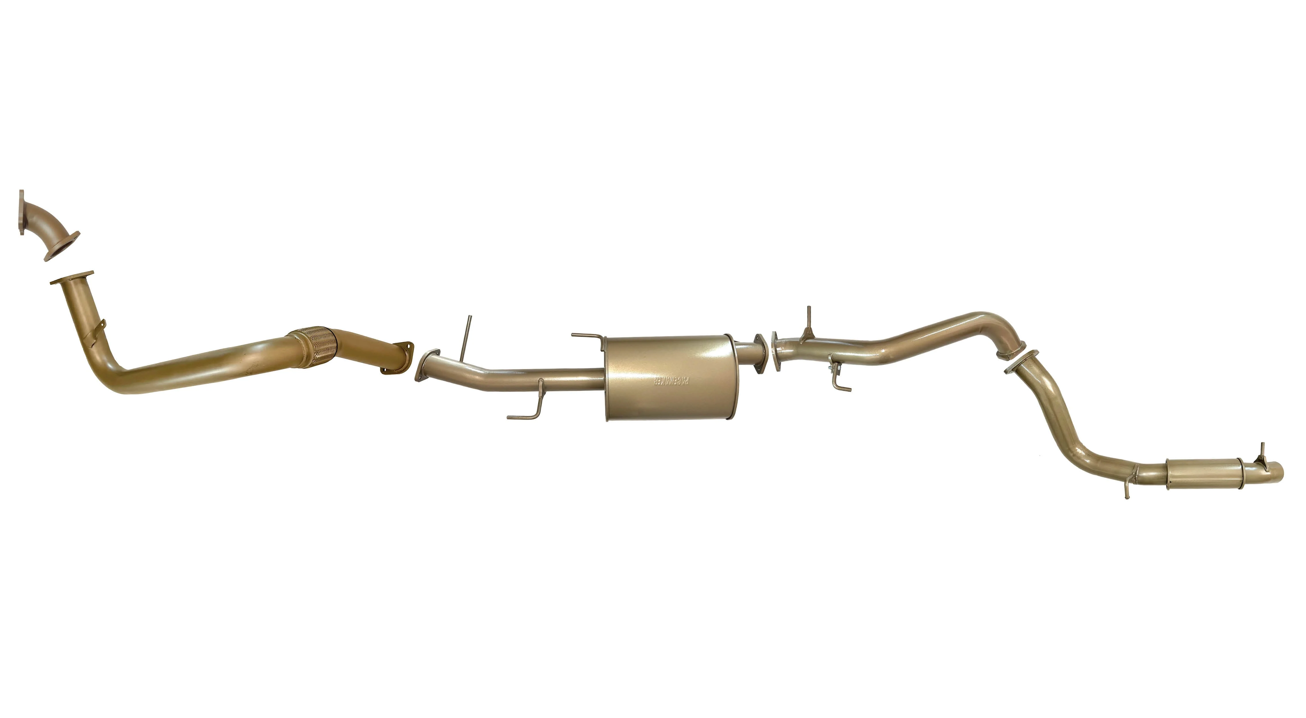 Mitsubishi Pajero (2002-2006) NP King Brown Performance Exhaust System