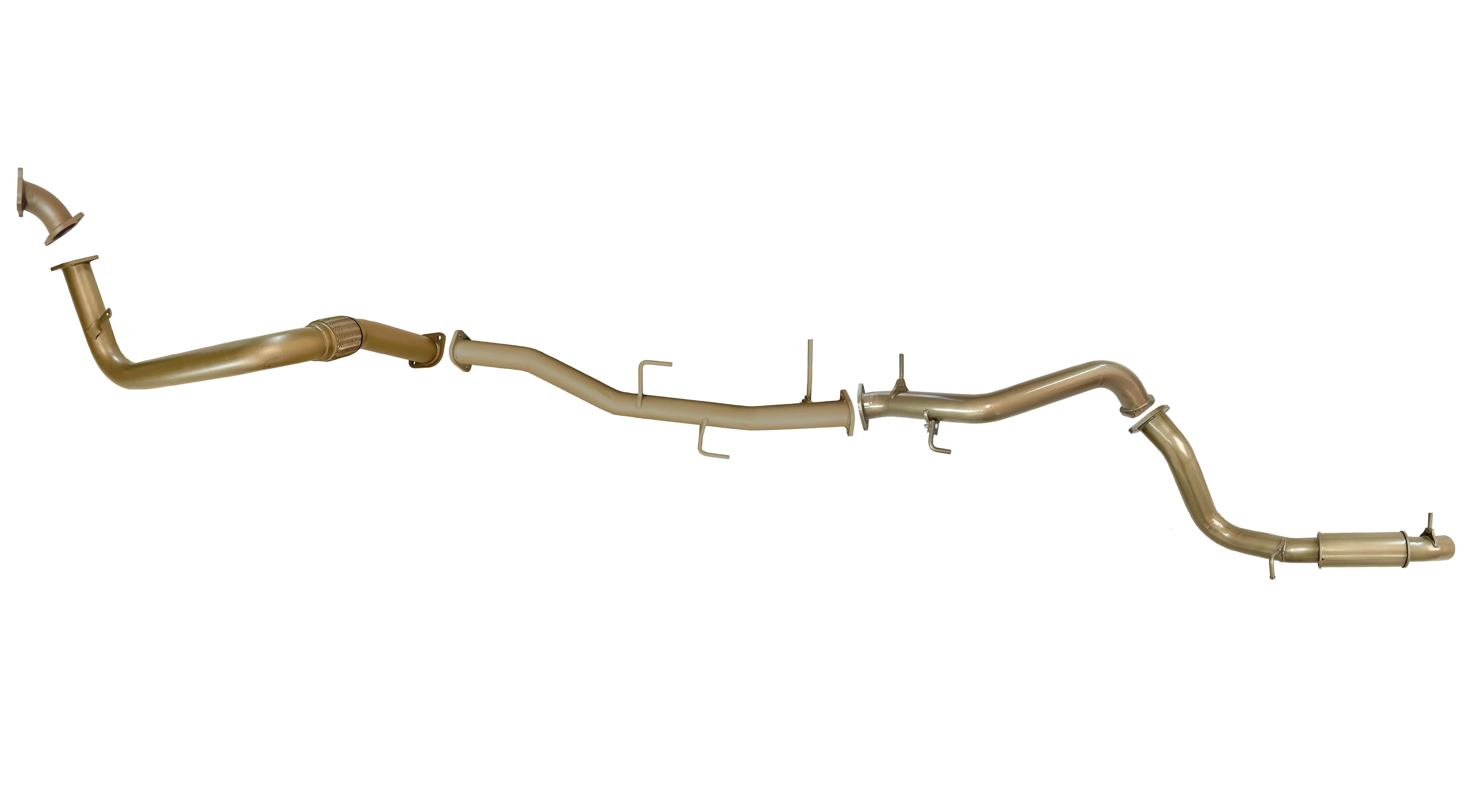 Mitsubishi Pajero (2002-2006) NP King Brown Performance Exhaust System - Image 2