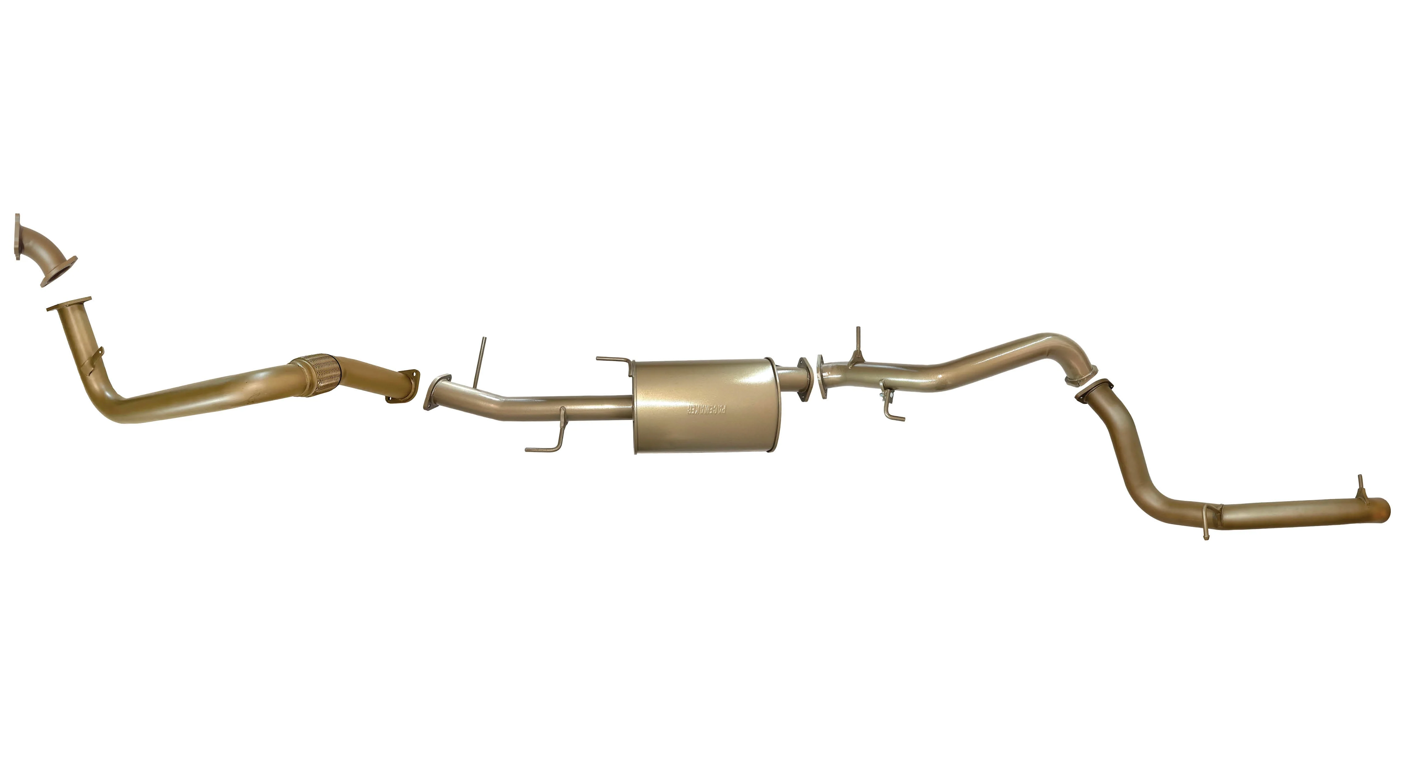 Mitsubishi Pajero (2002-2006) NP King Brown Performance Exhaust System - Image 3