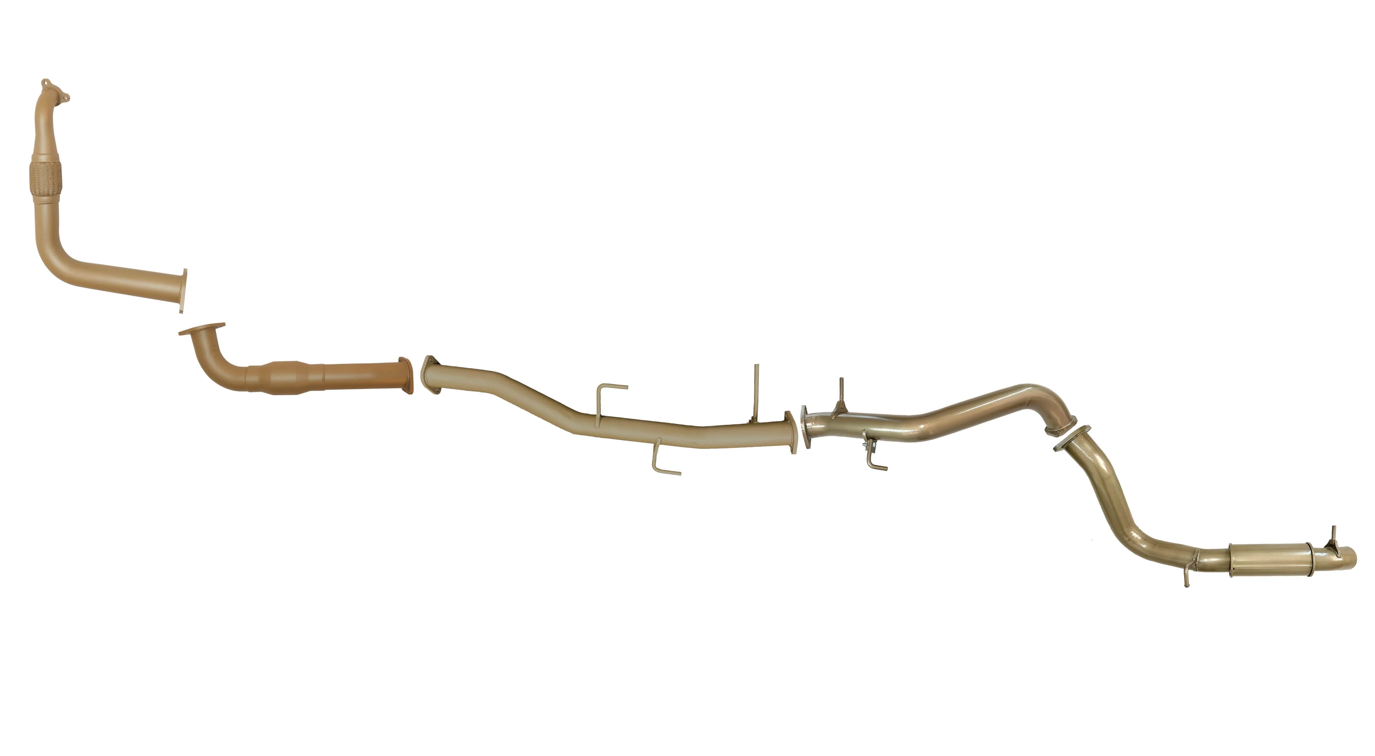 Mitsubishi Pajero (2008-2011) NT King Brown Performance Exhaust System - Image 3