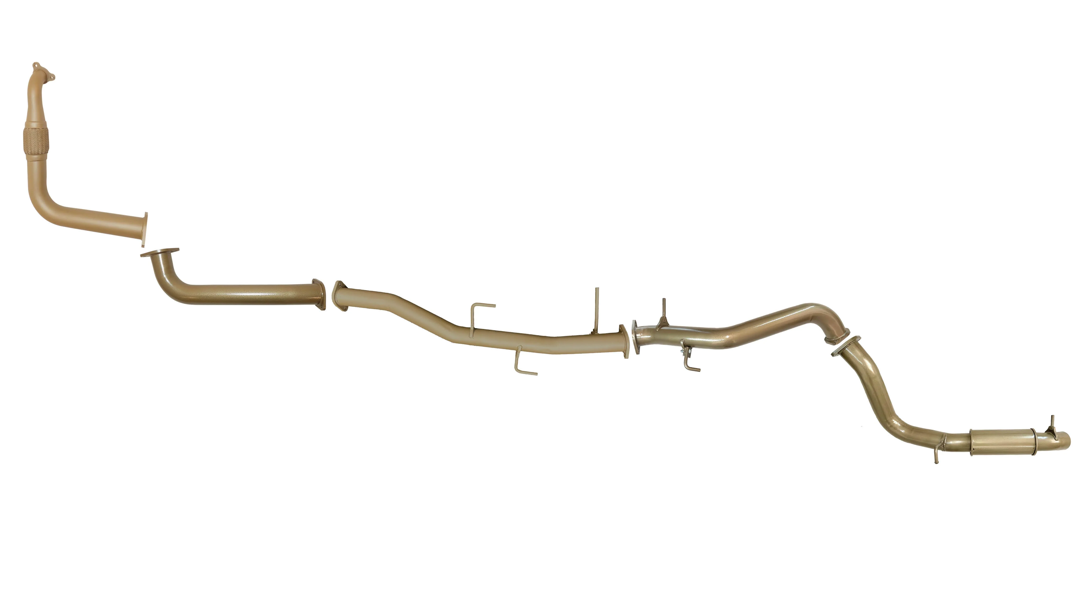 Mitsubishi Pajero (2008-2011) NT King Brown Performance Exhaust System - Image 7