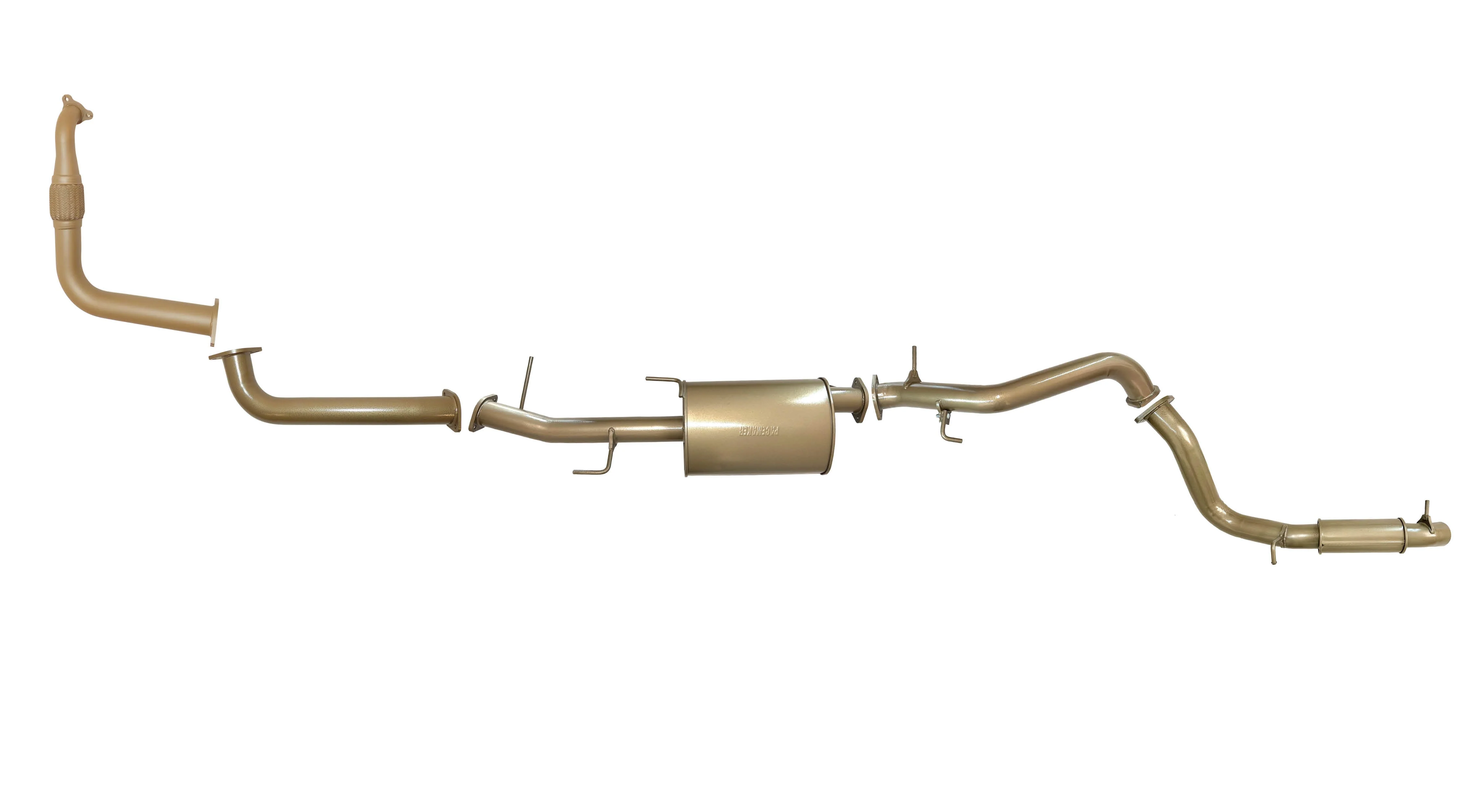 Mitsubishi Pajero (2011-2014) NW King Brown Performance Exhaust System - Image 4
