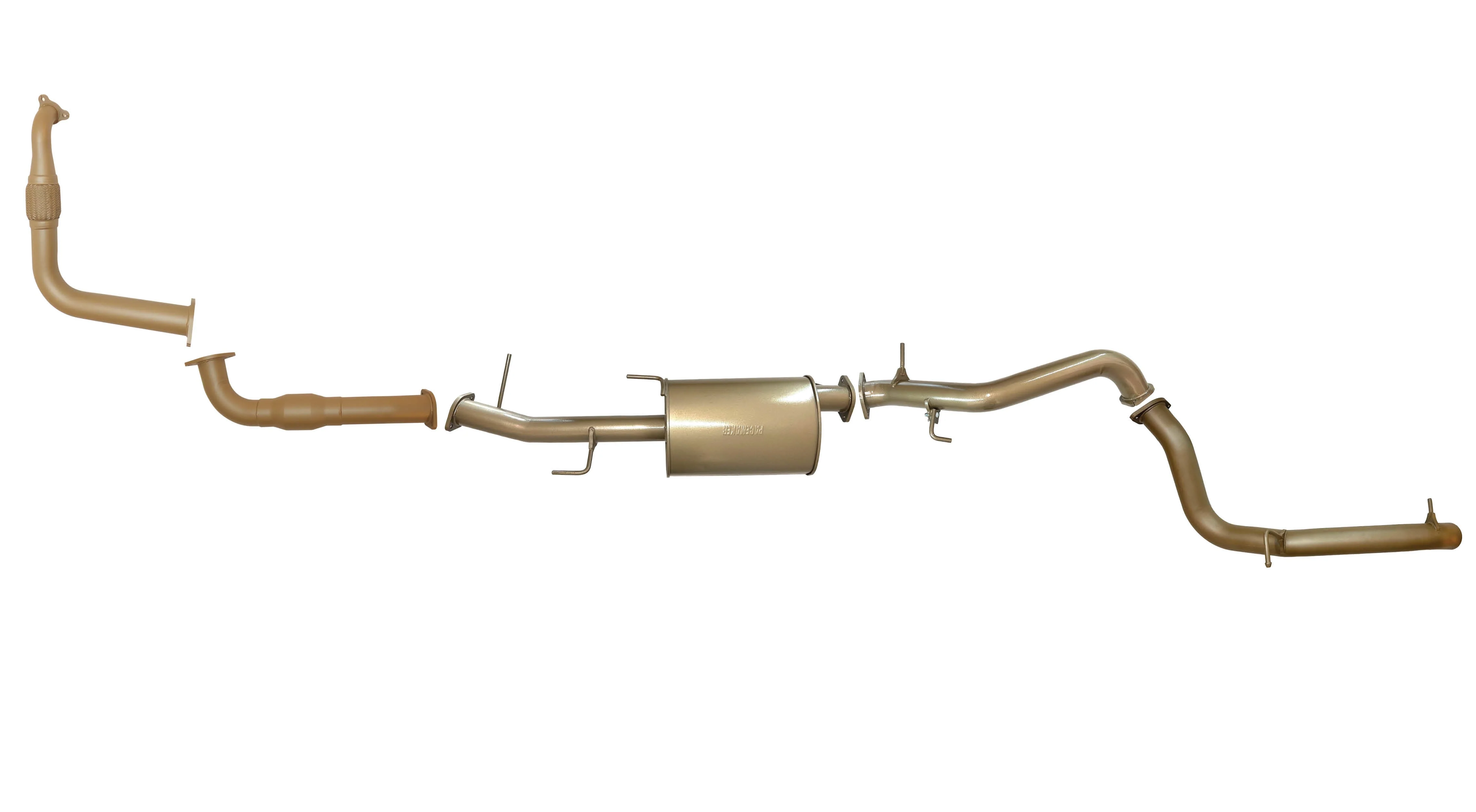 Mitsubishi Pajero (2011-2014) NW King Brown Performance Exhaust System - Image 7
