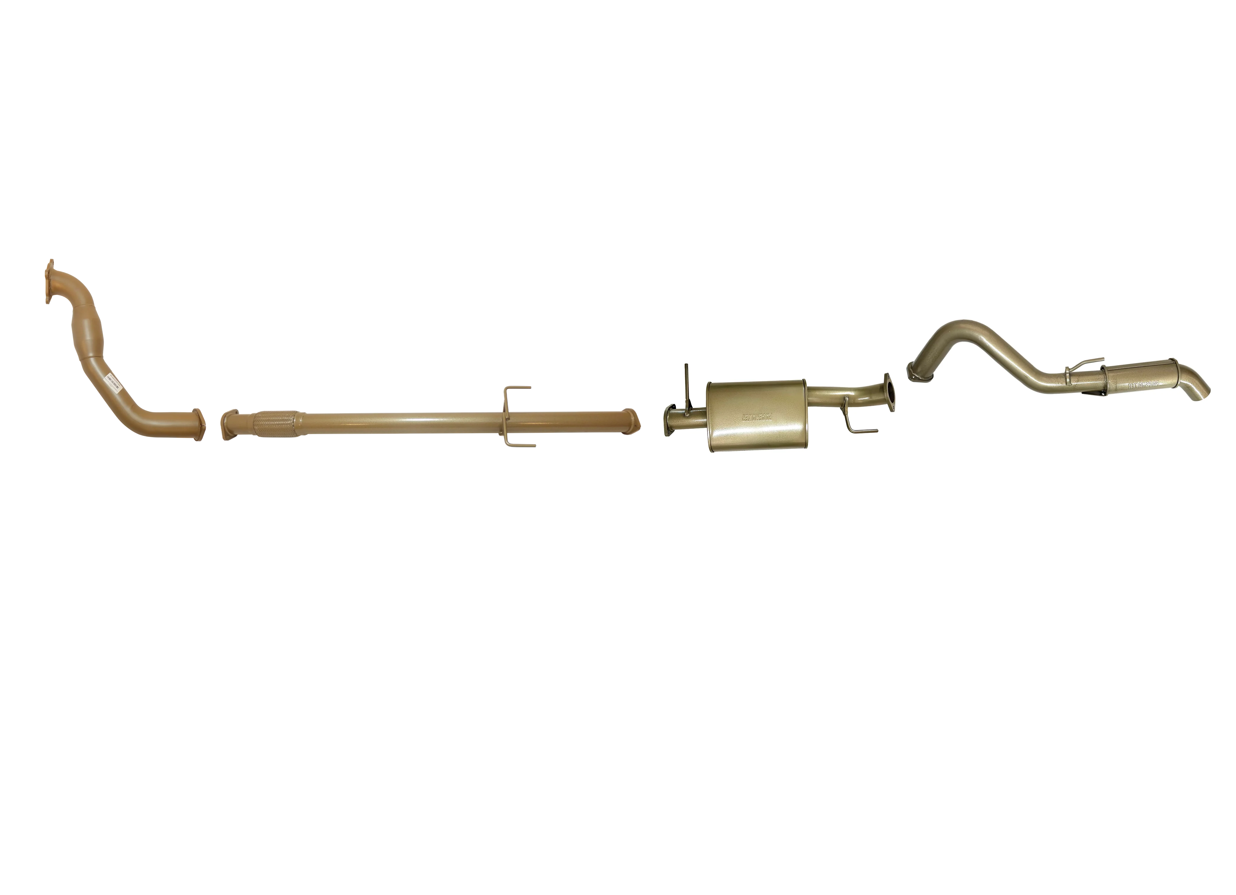 Mitsubishi Triton (2006-2009) ML 3.2 Turbo Diesel King Brown Performance Exhaust System - Image 4