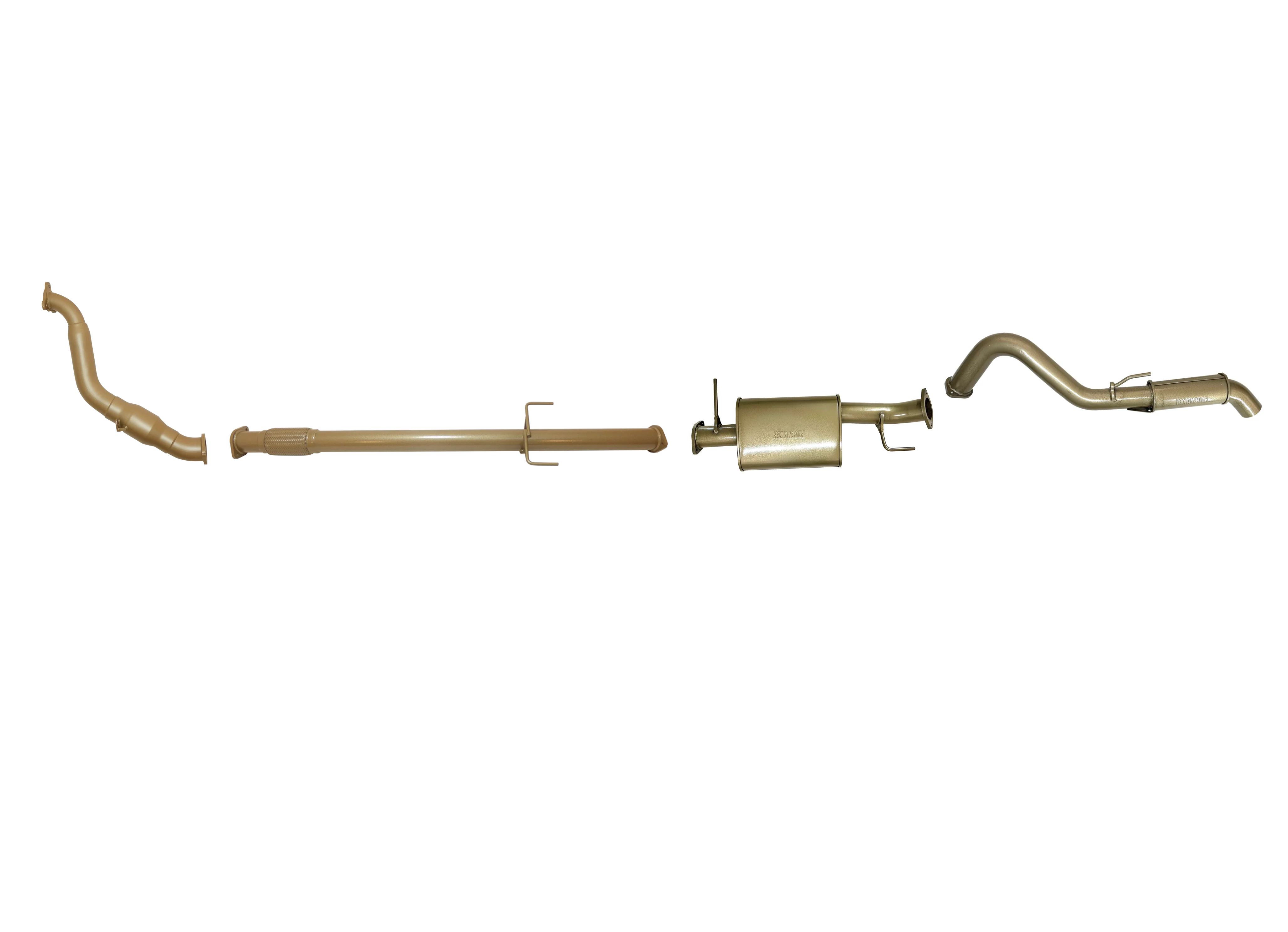 Mitsubishi Triton (2008-2015) MN King Brown Performance Exhaust System - Image 3