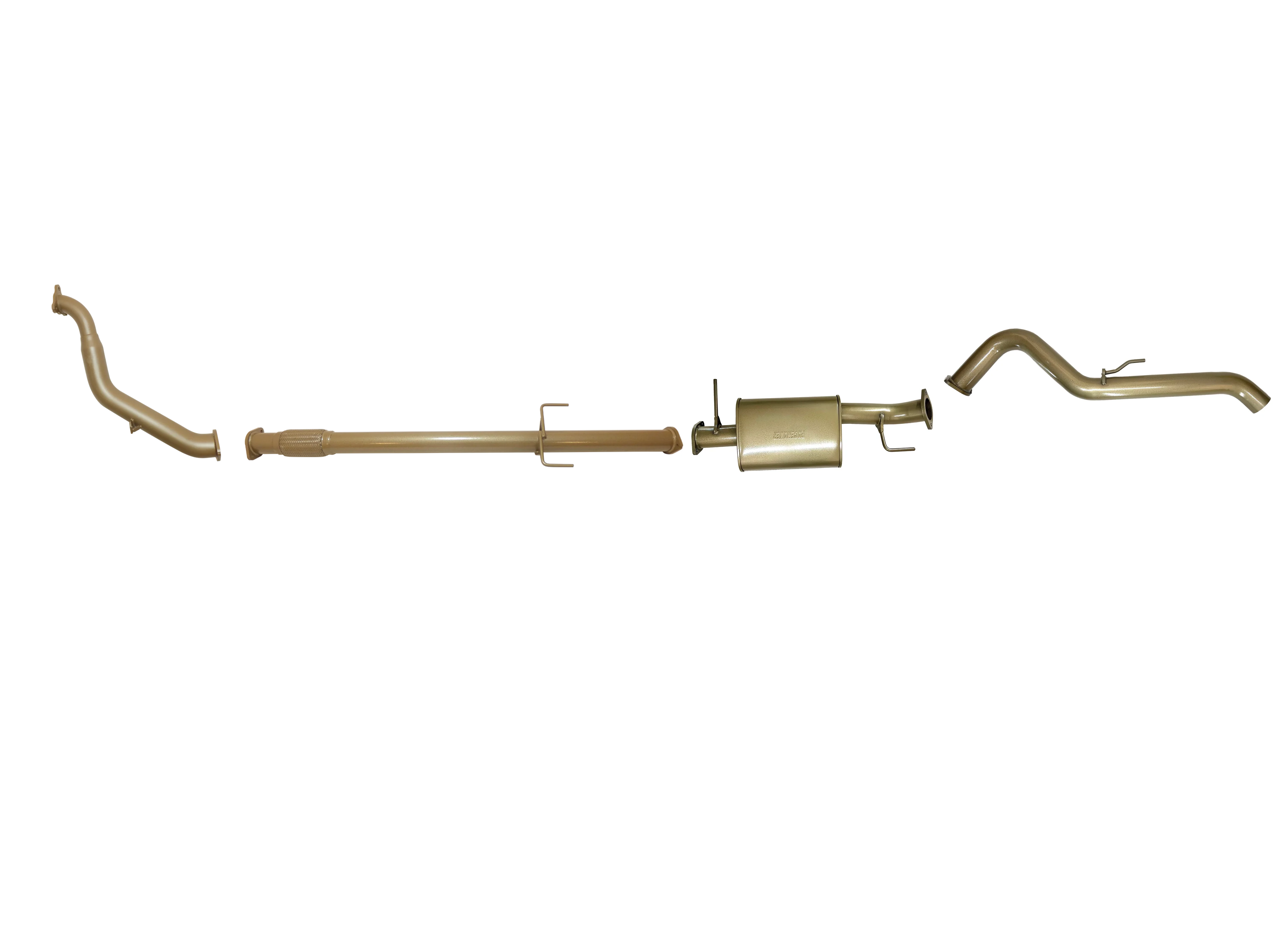 Mitsubishi Triton (2008-2015) MN King Brown Performance Exhaust System - Image 4