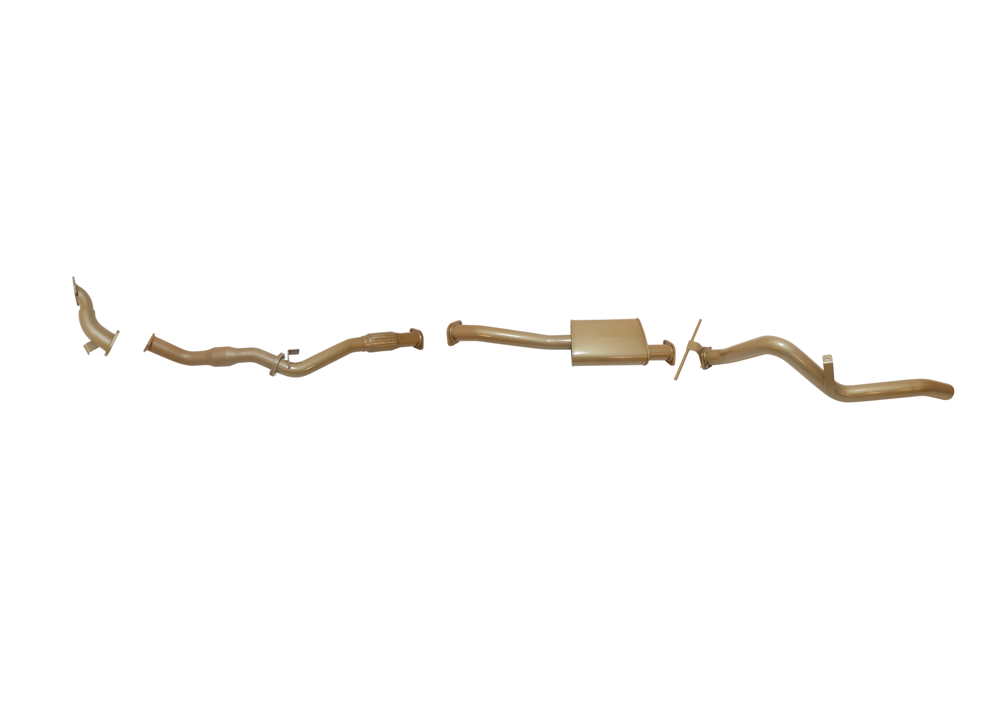 Nissan Navara (2007-2016) King Brown Performance Exhaust System - Image 4