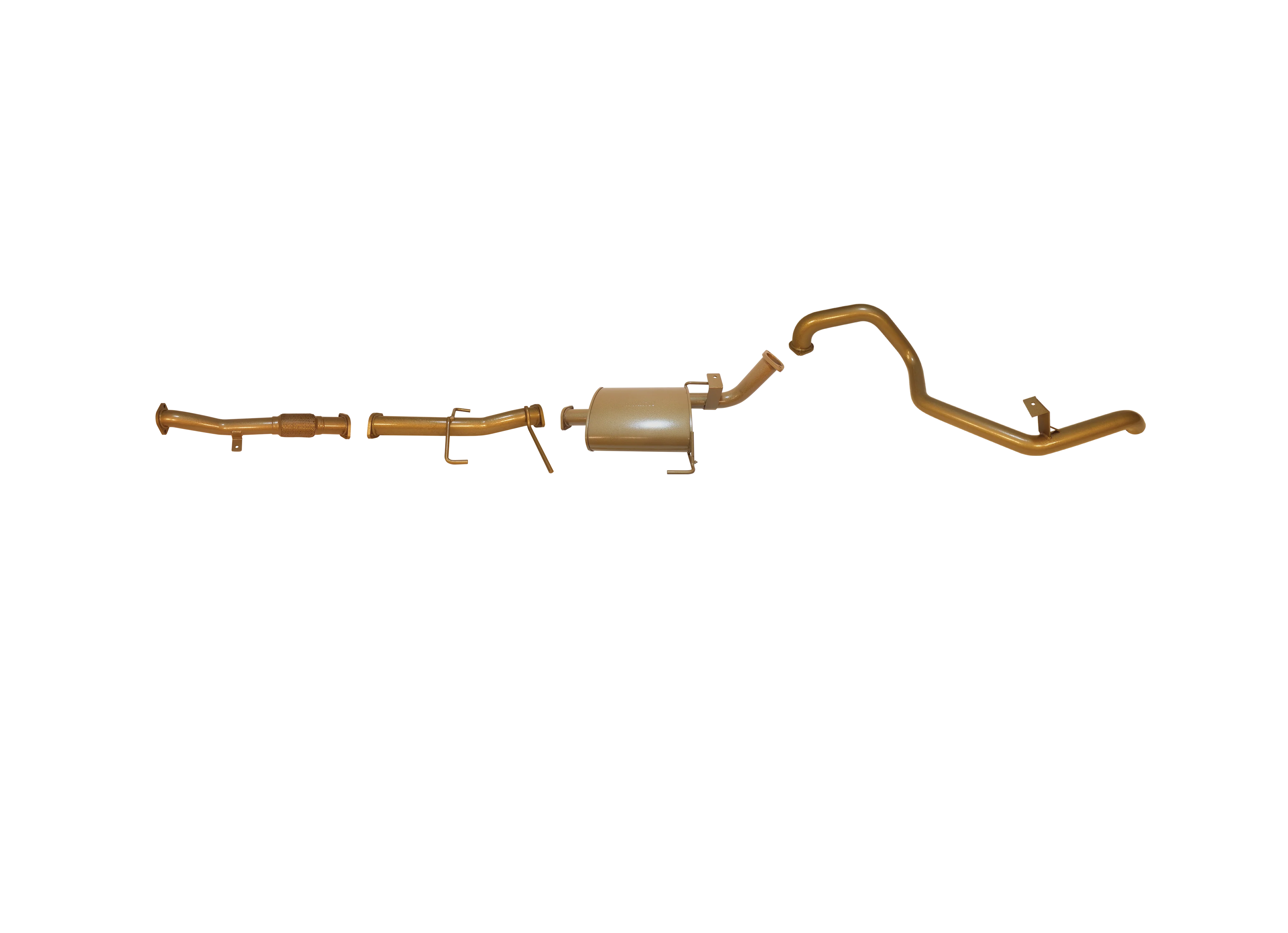 Nissan Patrol (1987-1997) GQ TBE42 King Brown Performance Exhaust System