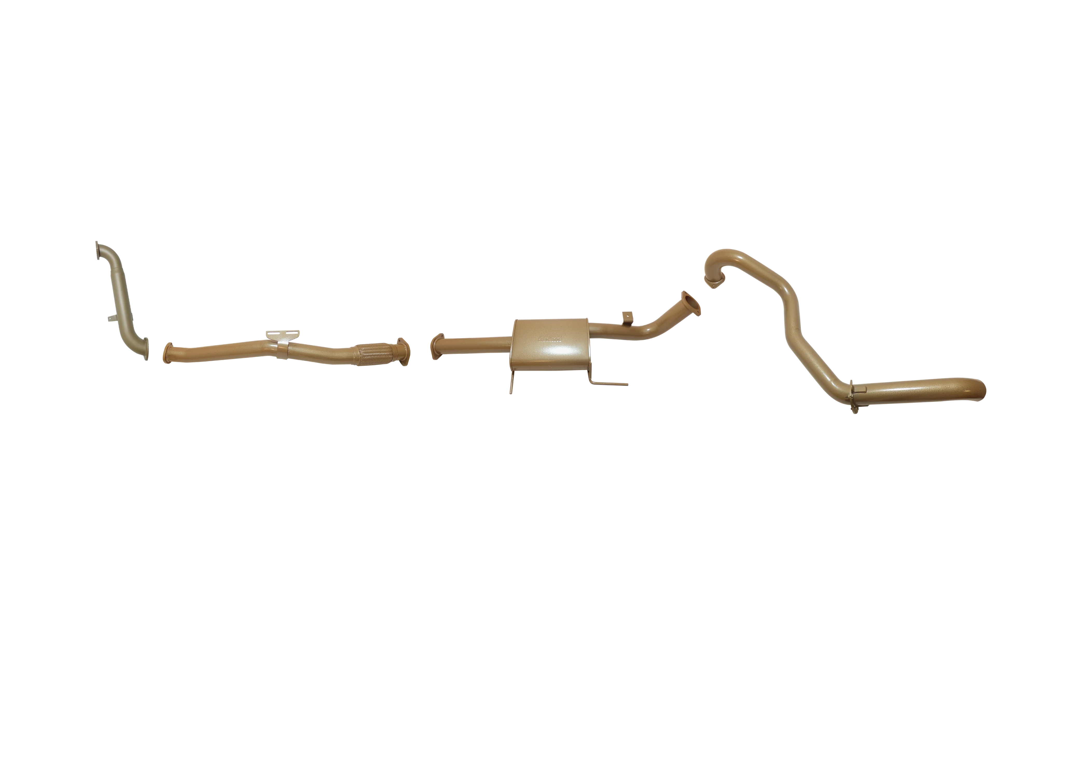 Nissan Patrol (2000-2016) GU King Brown Performance Exhaust System - Image 2