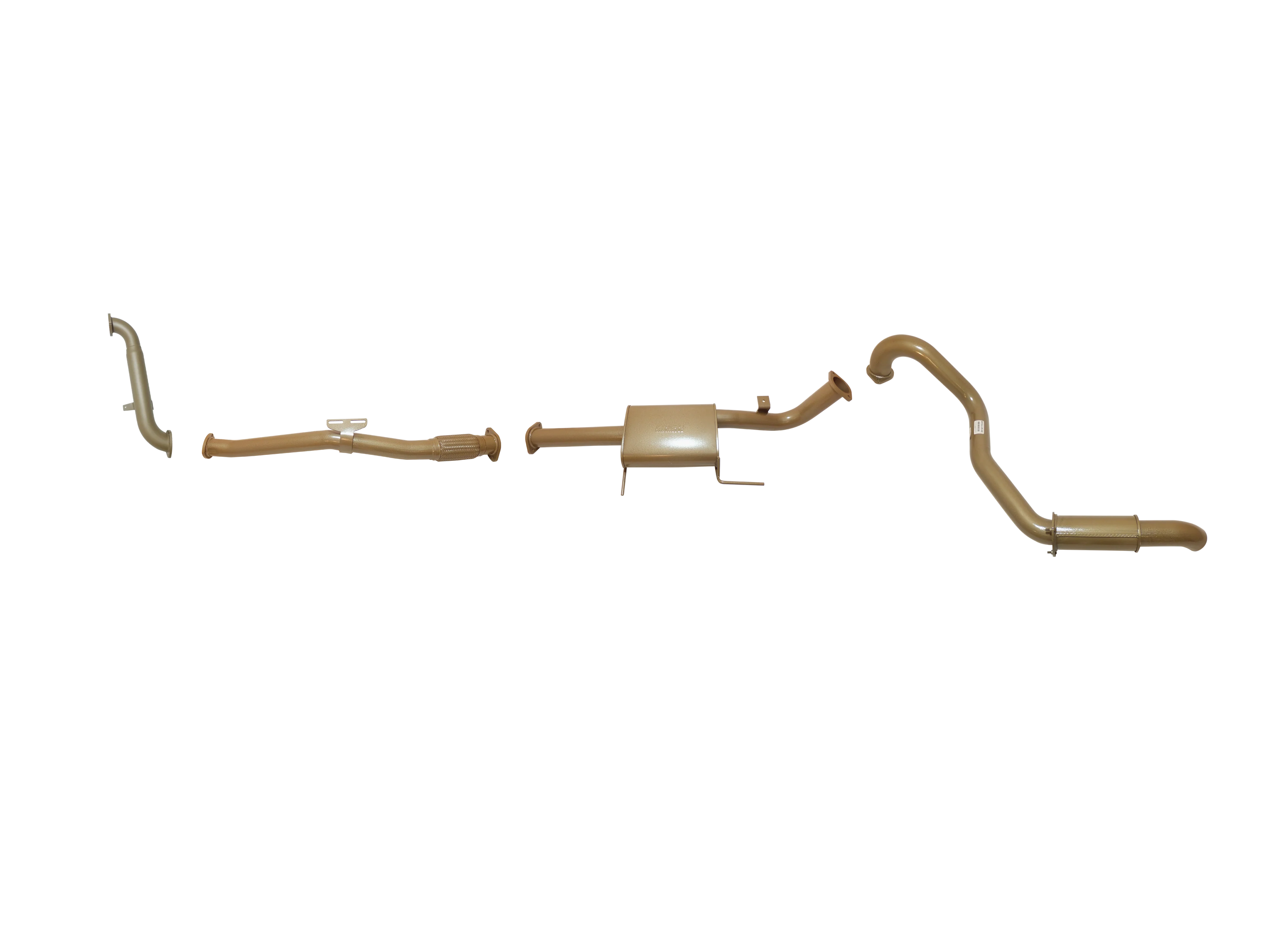 Nissan Patrol (2000-2016) GU King Brown Performance Exhaust System - Image 3