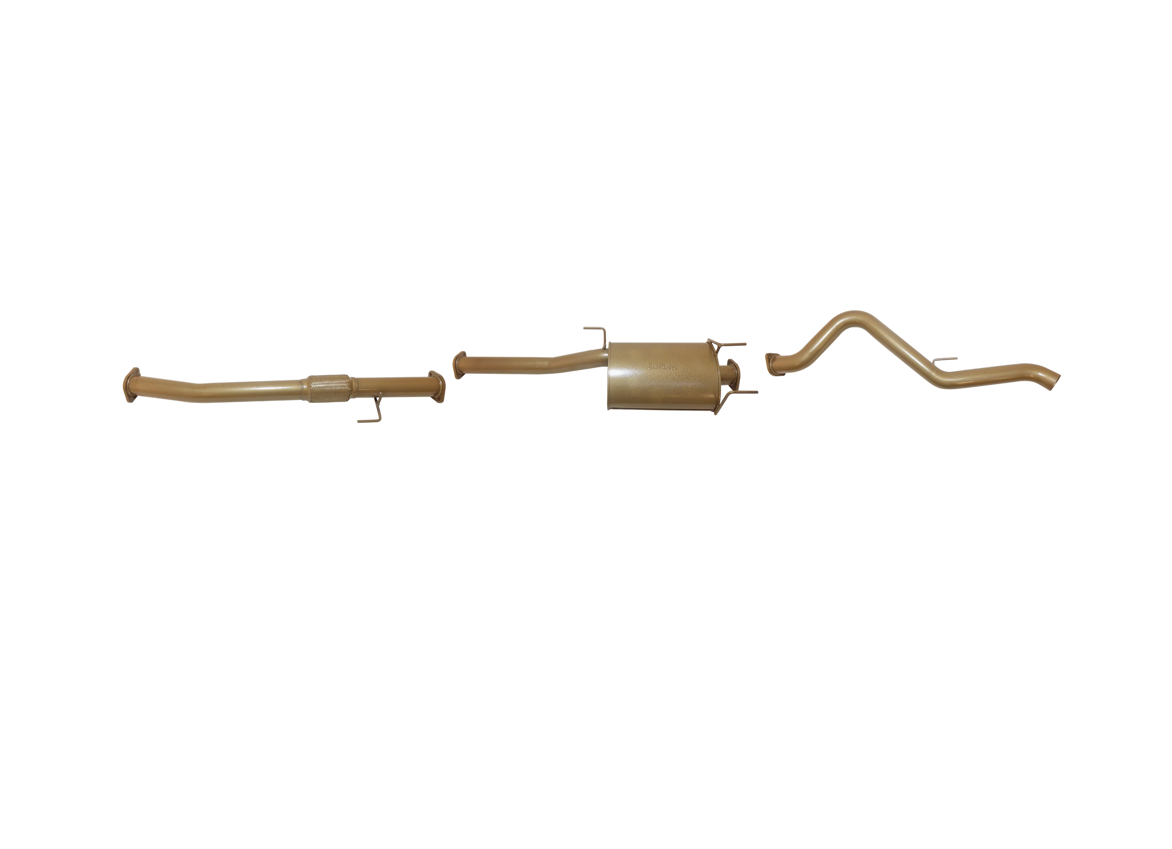 Isuzu D-MAX (2020-2024) RG King Brown Performance Exhaust System - Image 2