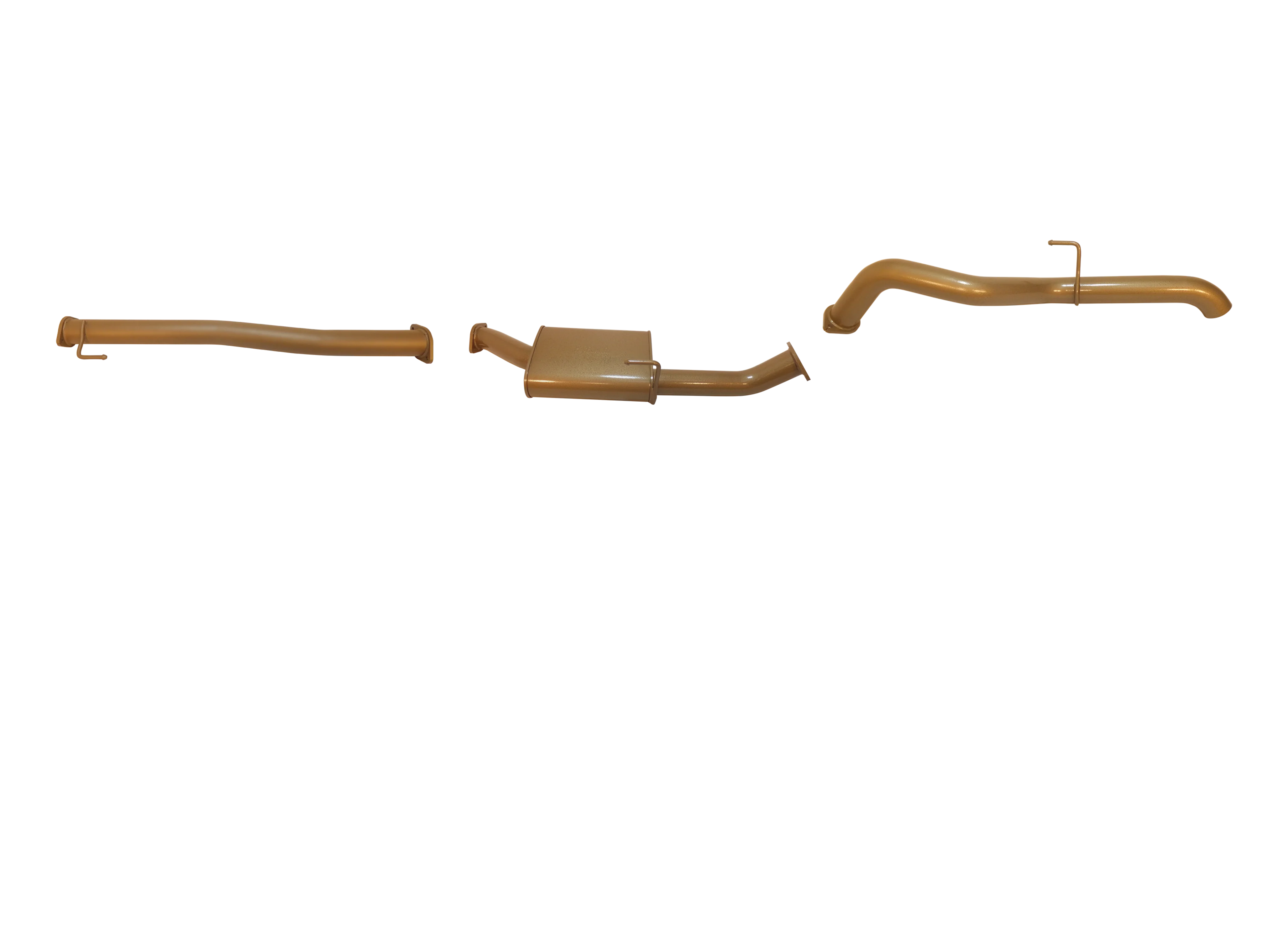 Nissan Navara (2015-Current) NP300 King Brown DPF Back Performance Exhaust System - Image 2