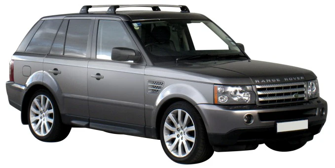 Land Rover (2005-2012) Range Rover Sport 5 Door SUV 2005 - 2012 (Naked Roof) Aero FlushBar Yakima Roof Rack