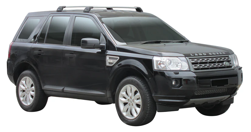 Land Rover (2007-2011) Freelander 2 5 Door SUV Jul 2007 - Feb 2011 (Naked Roof) Aero FlushBar Yakima Roof Rack