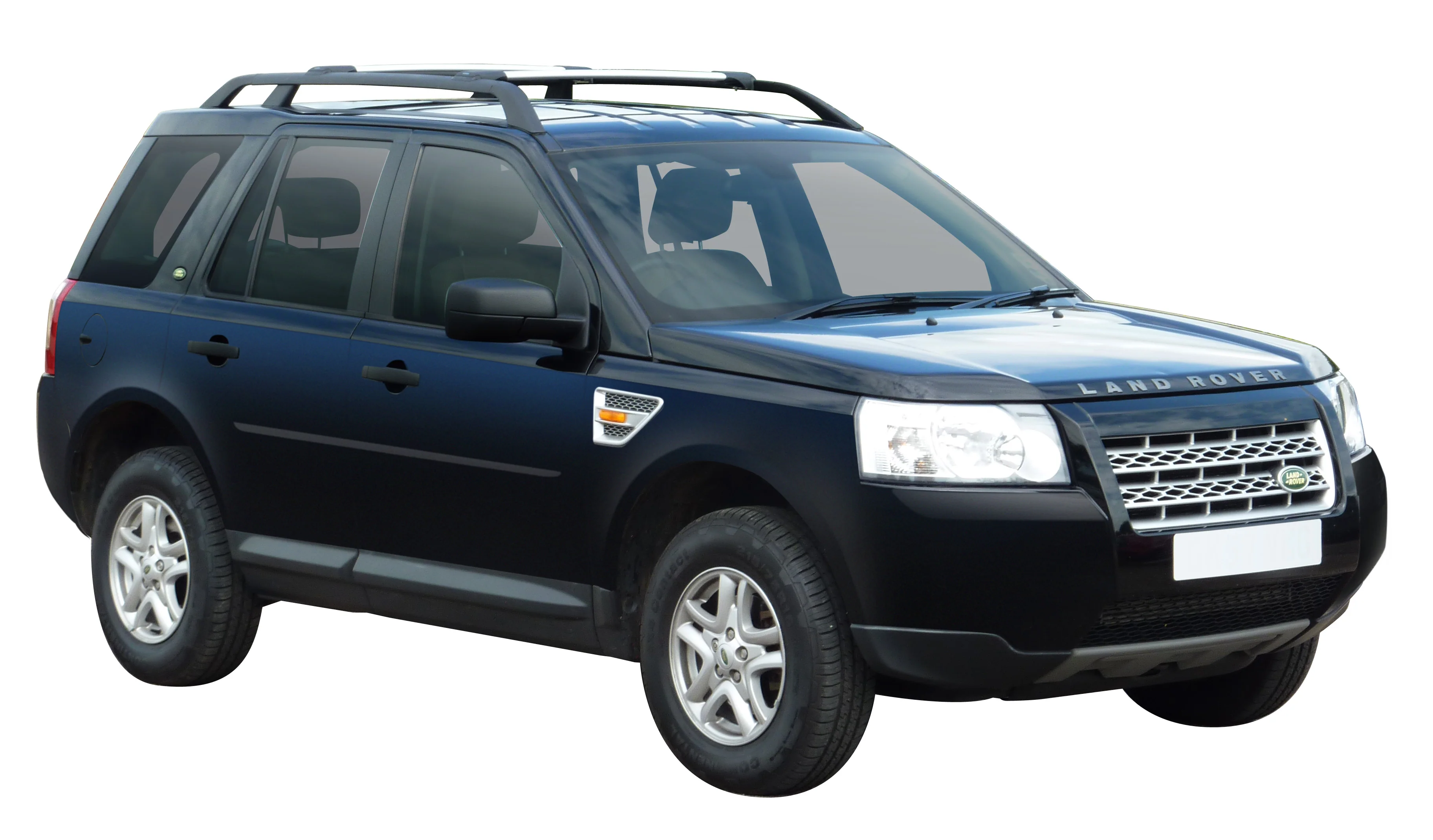 Land Rover (2007-2011) Freelander 2 5 Door SUV Jul 2007 - Feb 2011 (Raised Rails) Aero RailBar Yakima Roof Rack