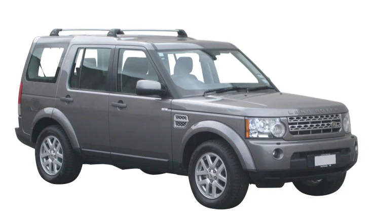 Land Rover (2009-2017) Discovery 4 5 Door SUV 2009 - Mar 2017 (Naked Roof) Aero FlushBar Yakima Roof Rack