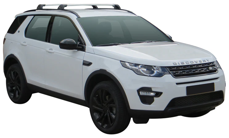 Land Rover (2014-2023) Discovery Sport 5 Door SUV 2014 - 2023 (Raised Rails) Aero FlushBar Yakima Roof Rack