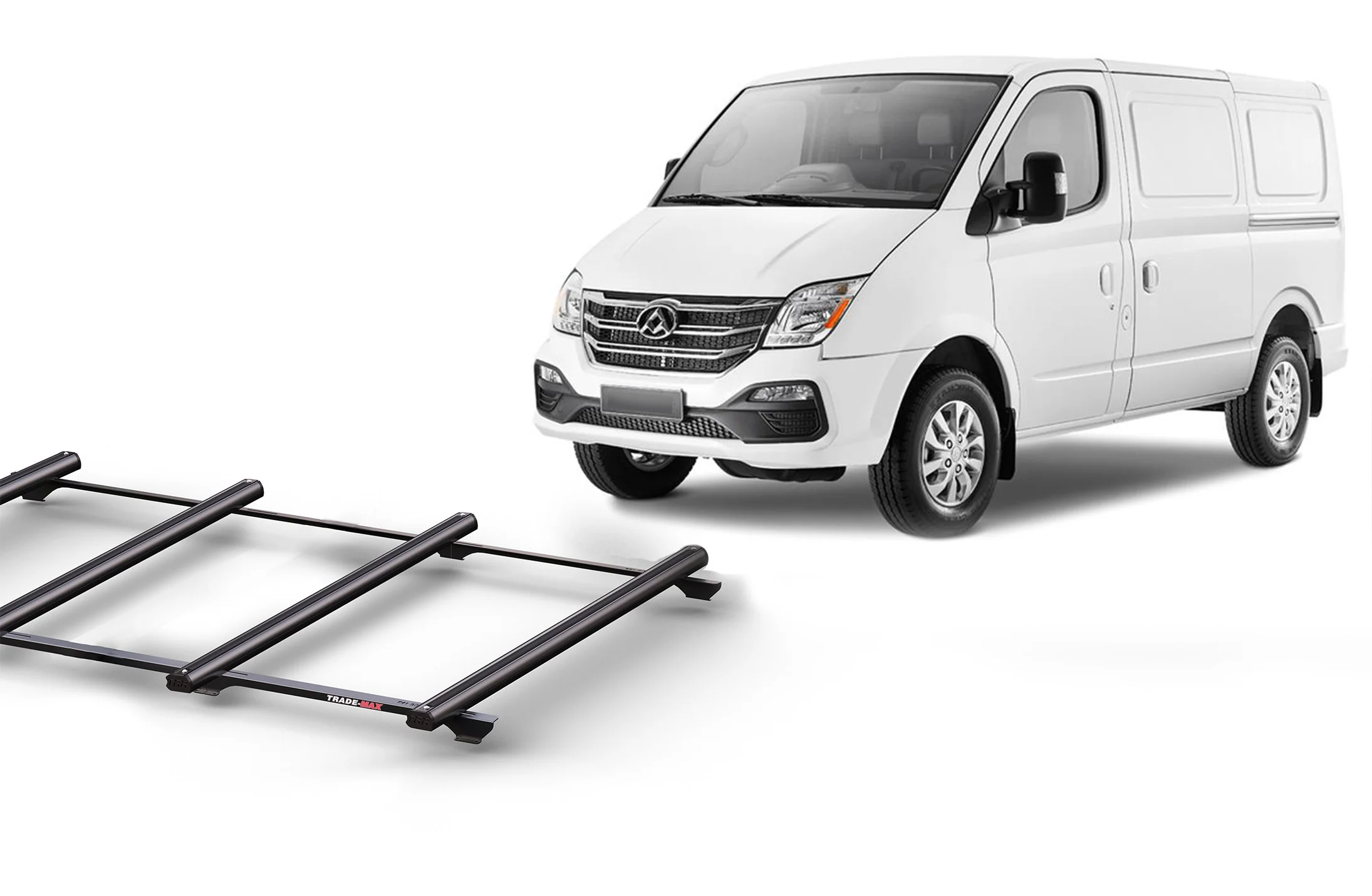 LDV Cargo v80 LWB H/Roof (2013 – Current) Trademax Crossbars x  4 Wedgetail