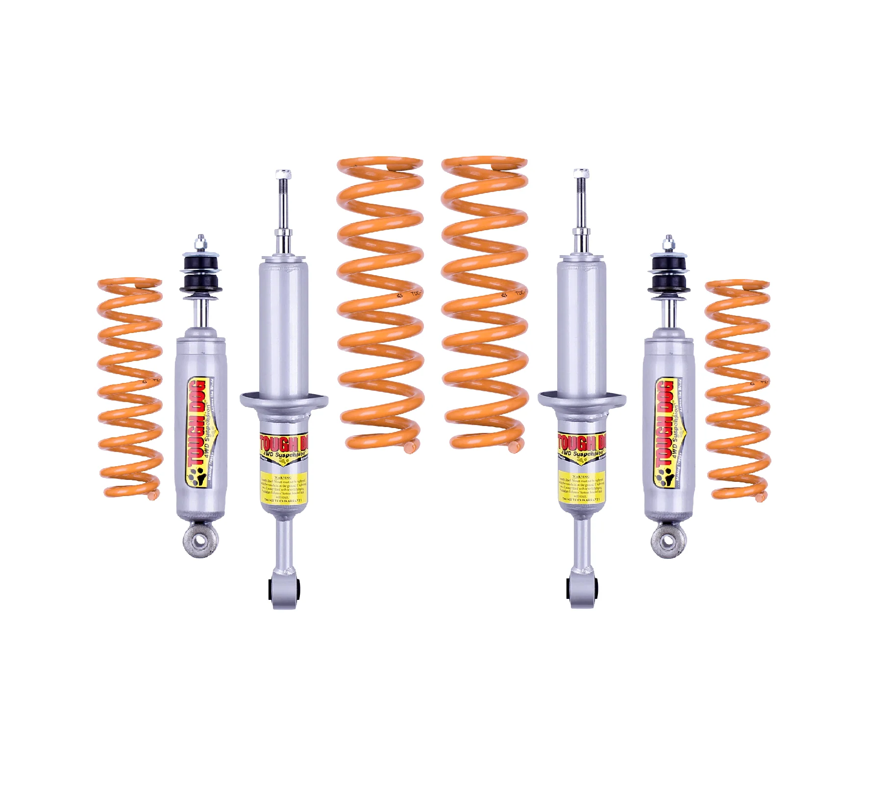 LDV T60 (2024-On) T60 Max Plus (Coil Rear) 01/24-On Tough Dog 30mm Lift Kit with Tough Dog Foam Cell Shocks