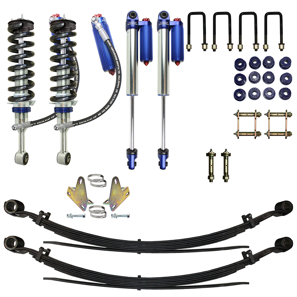 LDV T60 [07/2017 - current]  SK8C Ute Diesel 2.8ltr Superior Remote Reservoir 2.0 2 Inch (50mm) Lift Kit Suitable For LDV T60/T60 Max 2018 on - SUP-RR-LDVT602