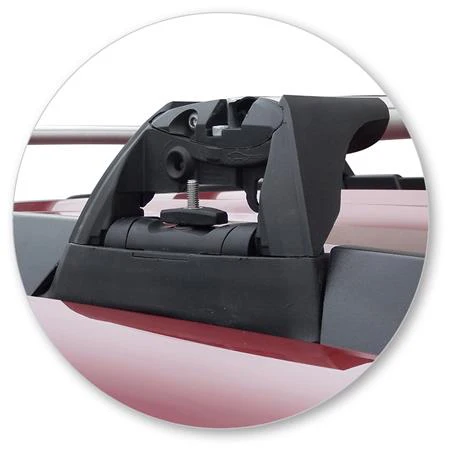 Mahindra XUV500 (2012-2016) 5 Door SUV Jun 2012 - Apr 2016 (Naked Roof) Aero FlushBar Yakima Roof Rack