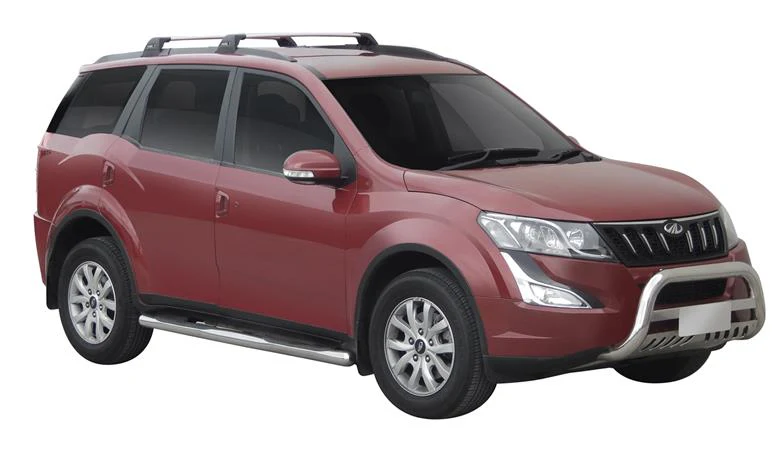 Mahindra XUV500 (2016-2018) 5 Door SUV May 2016 - 2018 (Naked Roof) Aero FlushBar Yakima Roof Rack