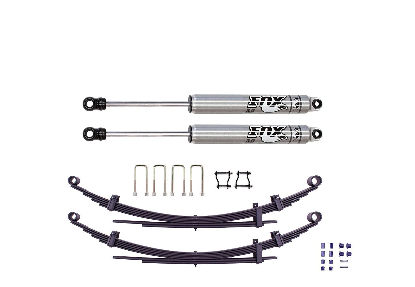 Mazda Bt-50 (2012-2020) 50mm / 75mm suspension REAR only lift kit - Fox 2.0