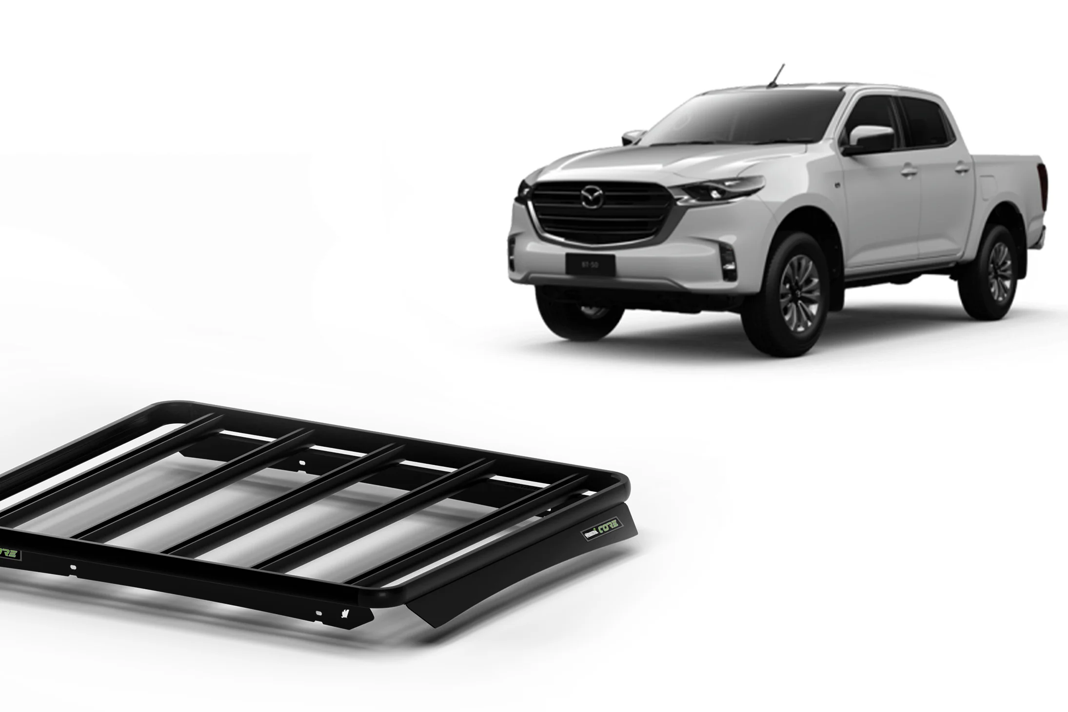 Mazda Bt-50 (2021-2026) Dual Cab Core Wedgetail Platform Roof Rack