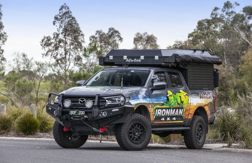 Mazda BT-50 (6/2020+) MY20 Ironman Deluxe Commercial Bull Bar - BBCD080 - Image 2