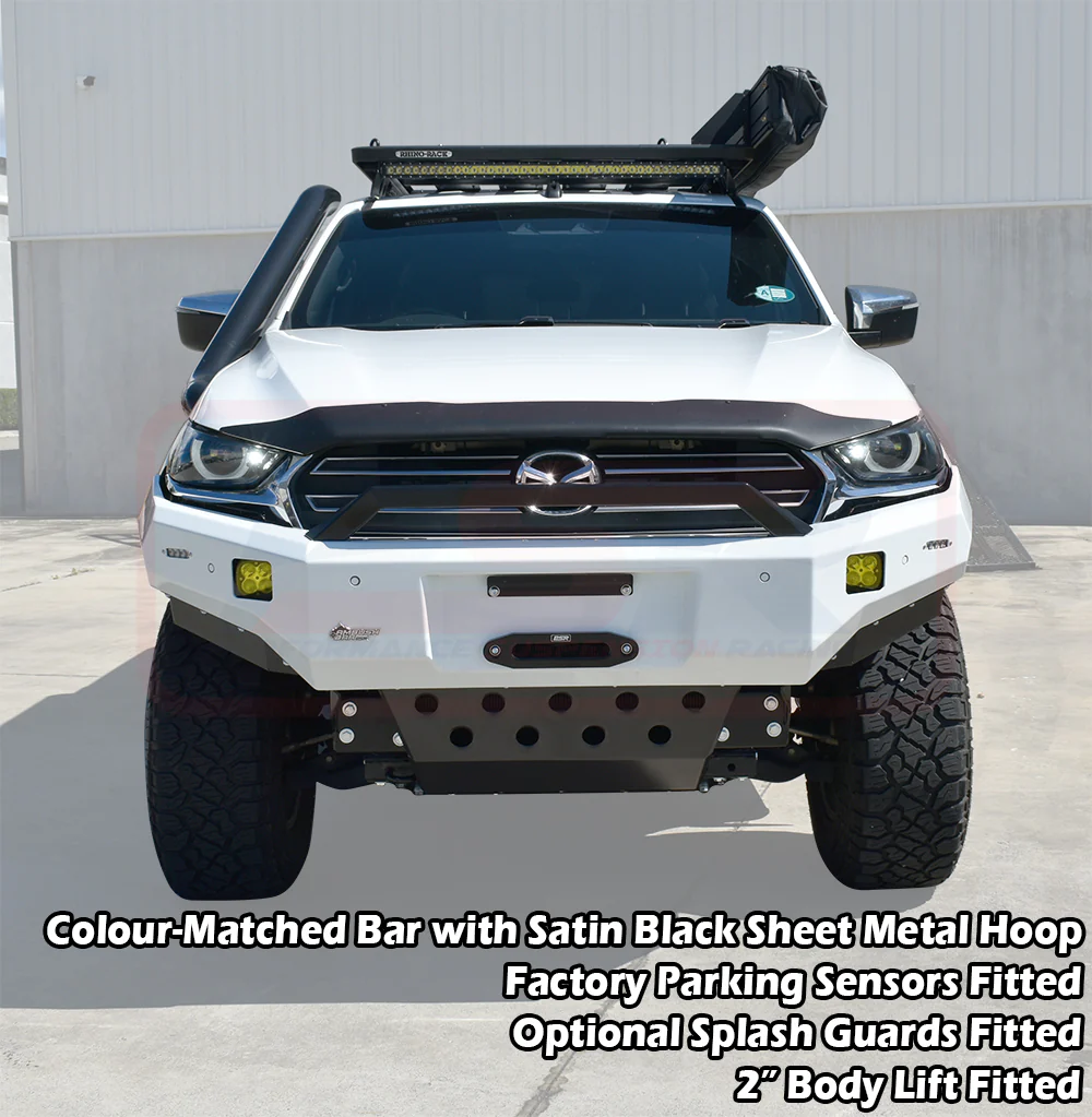 Mazda BT50 (2021-On) TF BT-50 2021-2024 Ambush Sheet Metal Hoop Bullbar - Image 2
