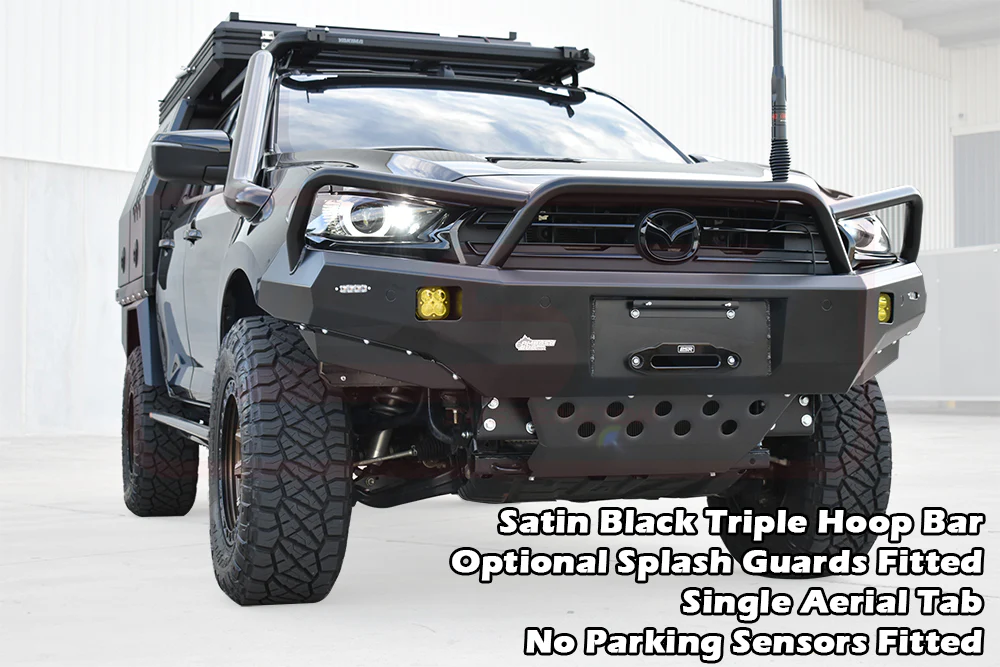 Mazda BT50 (2021-On) TF BT-50 2021-2024 Ambush Triple Hoop Bullbar