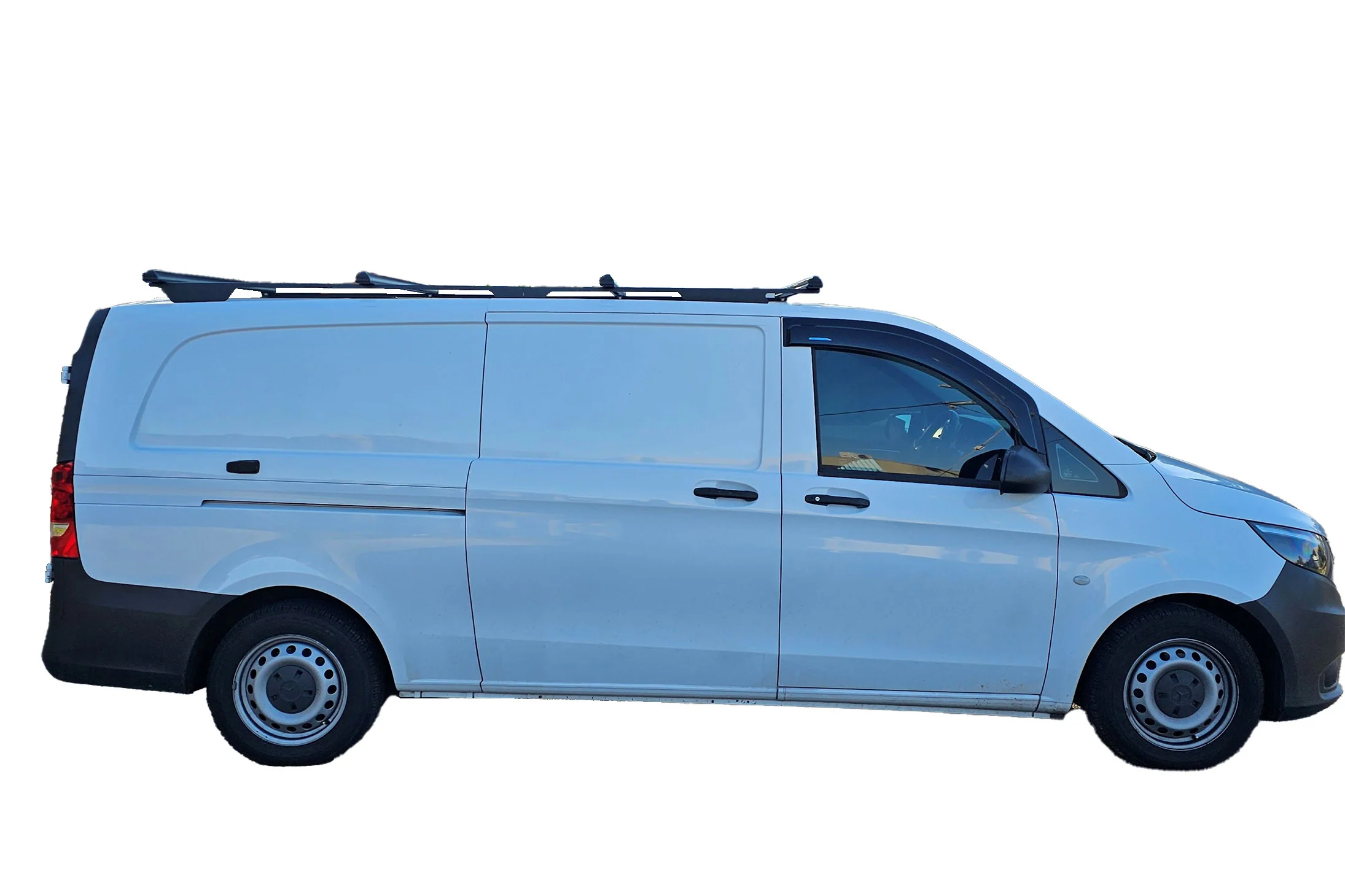 Mercedes Benz Vito LWB (02/04 – Current) Trademax Crossbars x 4 Wedgetail - Image 3