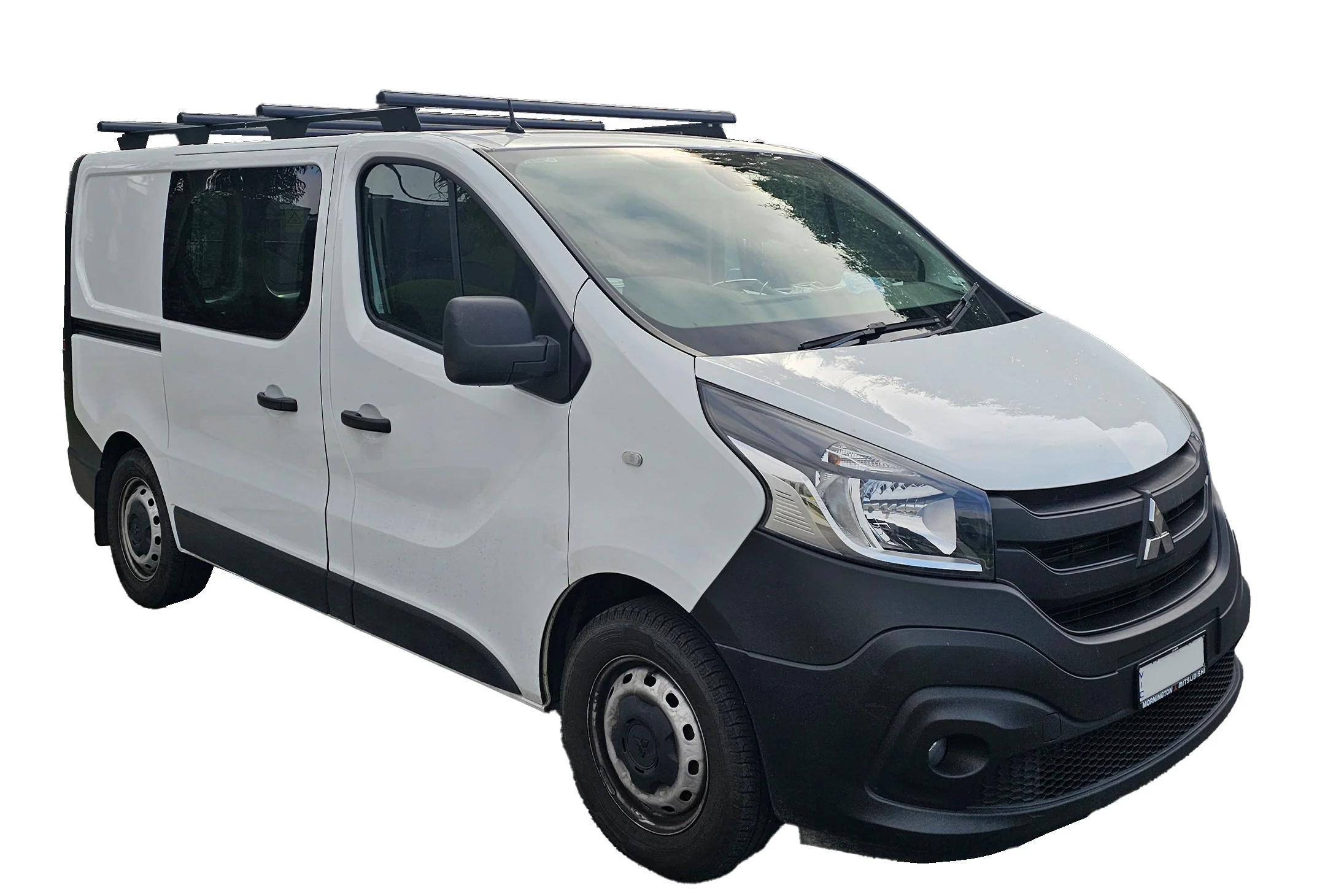 Mitsubishi Express (2015 – Current) SWB Trademax Wedgetail Crossbars x 4 - Image 2