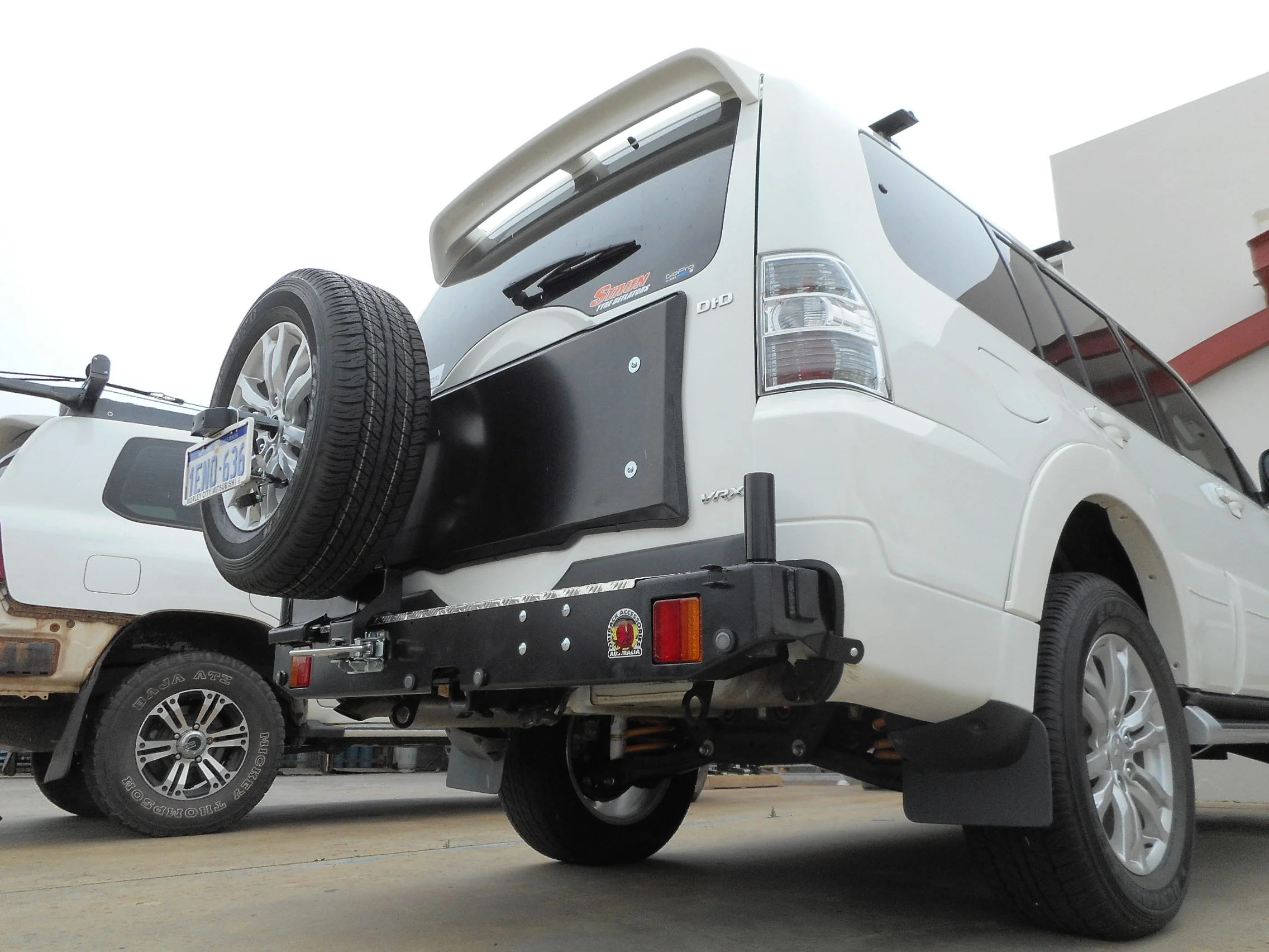 Mitsubishi Pajero (2006-2023) NS NW NX NT Outback Accessories Rear Bar  (SKU: TWCPNS) - Image 4