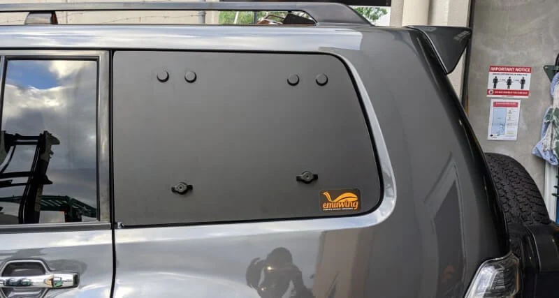 Mitsubishi Pajero Gen4 (2006-2021) NS, NT, NW, NX Gullwing Window – Emu Wing