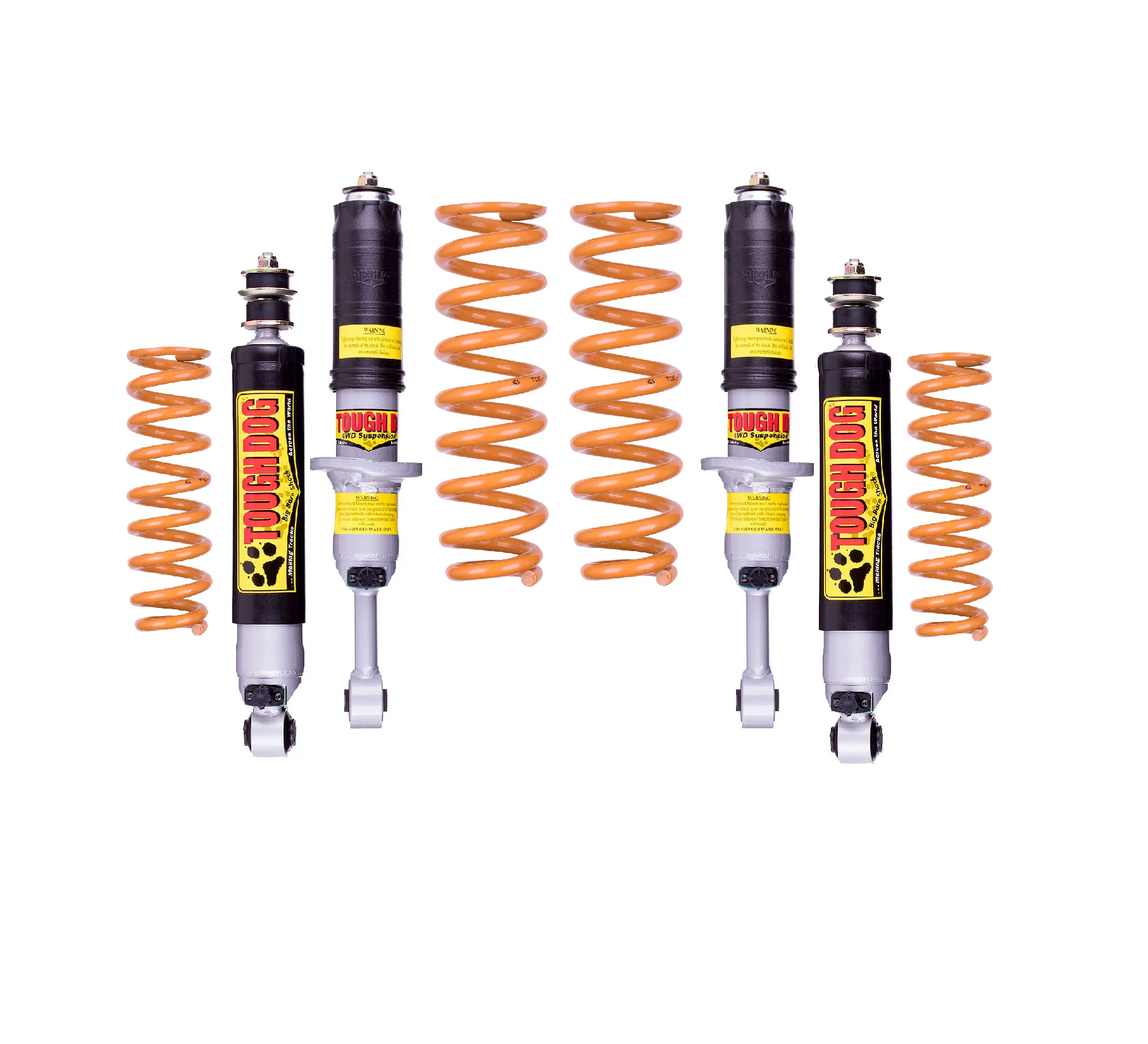 Mitsubishi Pajero Sport (2015-on) QE 2015-ON Tough Dog 20mm Lift Kit with Tough Dog Adjustable Shocks