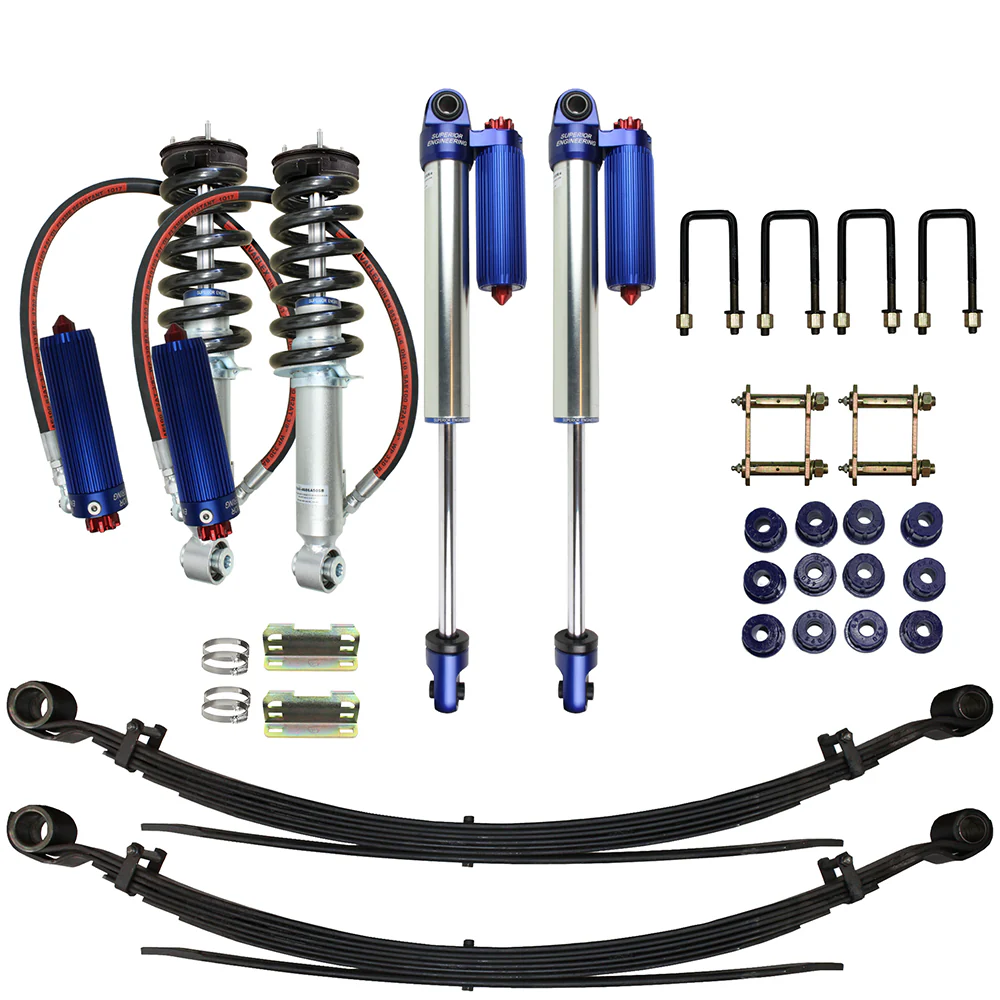Mitsubishi Triton (01/2015-10/2018) Superior Engineering Superior Remote Reservoir 2.0 1 Inch (25mm) Lift Kit Suitable For Mitsubishi Triton MQ (Kit) - SUP-RR-TRIMQ2