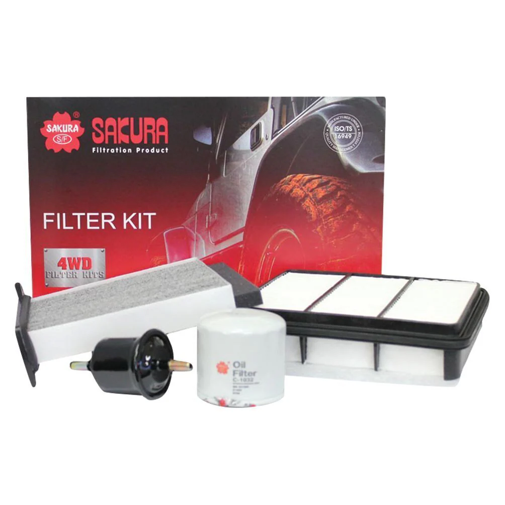 Mitsubishi Triton (2005-2015) Sakura Filter Kit Oil Air Fuel Mitsubishi Triton ML 3.5L