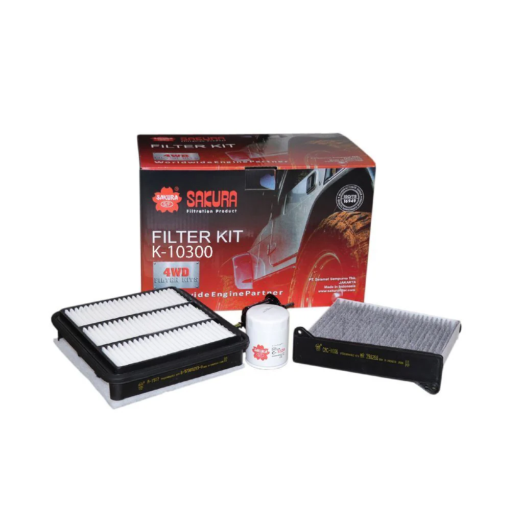 Mitsubishi Triton (2005-2015) Sakura Filter Kit Oil Air Fuel Mitsubishi Triton ML MN 2.4L
