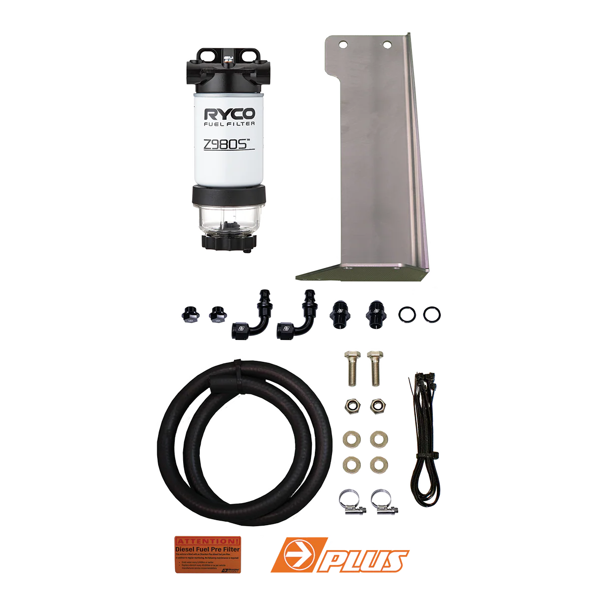Mitsubishi Triton (2015 - 2021) MQ MR 2.4 TURBO DIESEL RYCO PRE-FILTER KIT