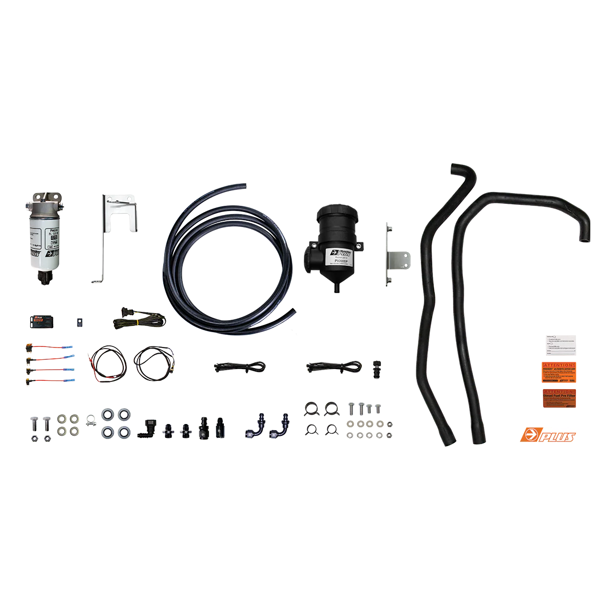 Mitsubishi Triton (2023-2025) MV Pre-Line Plus Diesel Provent Catch Can & Fuel Pre-Filter kit (PLPV652DPC) - Image 2