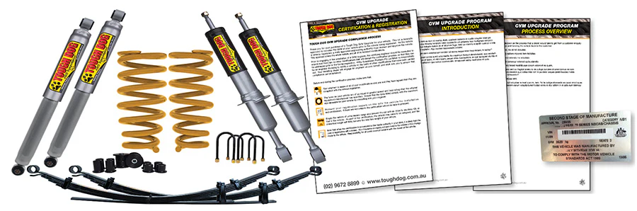 Mitsubishi Triton (2023+) MV GVM Upgrade – Tough Dog Adjustable | PPD Performance - Image 2