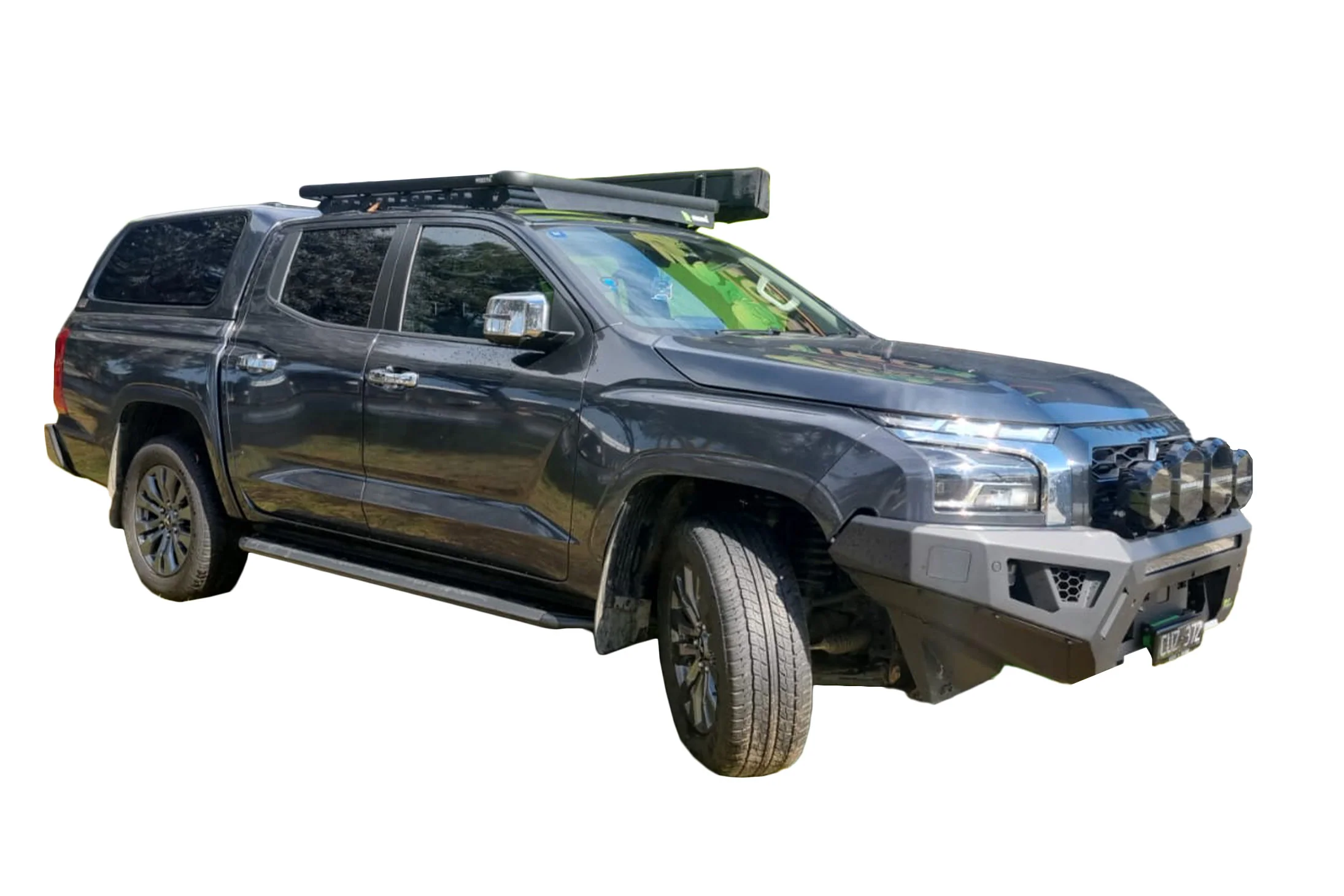Mitsubishi Triton (2024-2026) MV Dual Cab Wedgetail Platform Roof Rack - Image 4