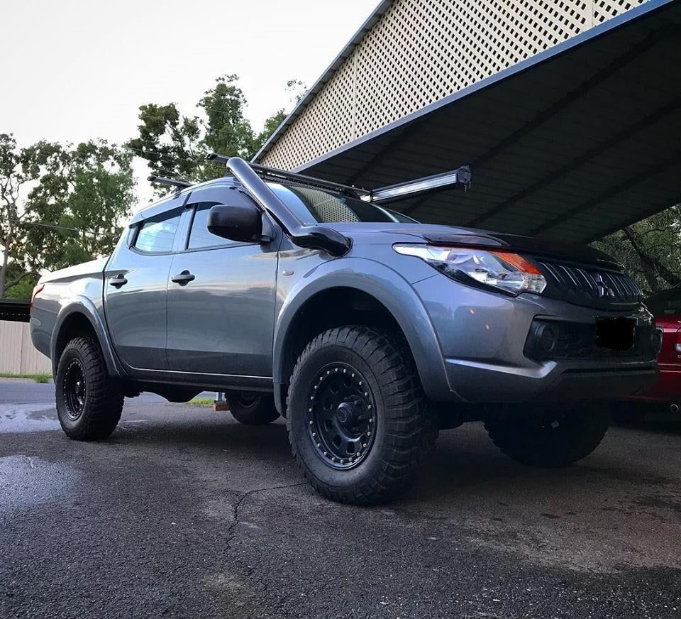 Mitsubishi Triton (2015- 2018) MQ 4" Stainless Steel Snorkel Kit - Meredith Metalworks - Image 3