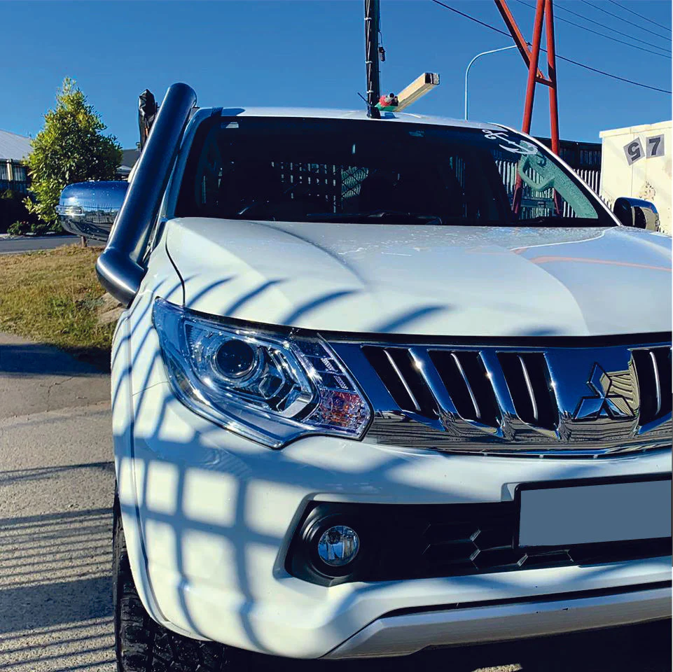 Mitsubishi Triton (2015- 2018) MQ 4" Stainless Steel Snorkel Kit - Meredith Metalworks - Image 6