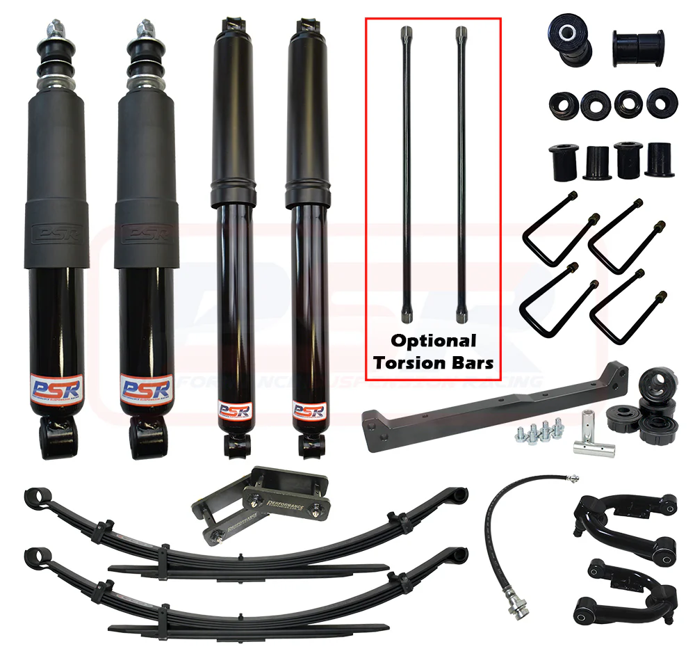 Nissan Navara (1997-2008) PSR D22 PSR TTG 3" Lift Kit - Image 4