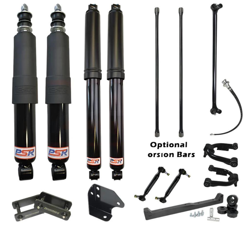 Nissan Navara (1997-2008) PSR D22 PSR TTG 2" Lift Kit LONG TRAVEL DELUXE