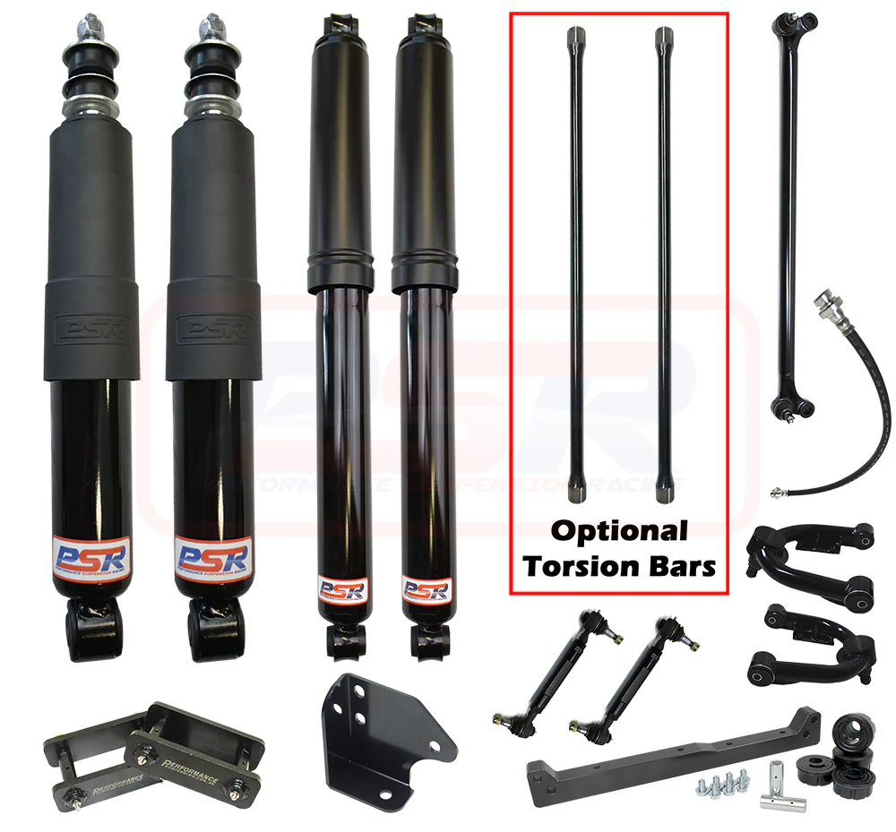 Nissan Navara (1997-2008) PSR D22 PSR TTG 2" Lift Kit LONG TRAVEL DELUXE - Image 3